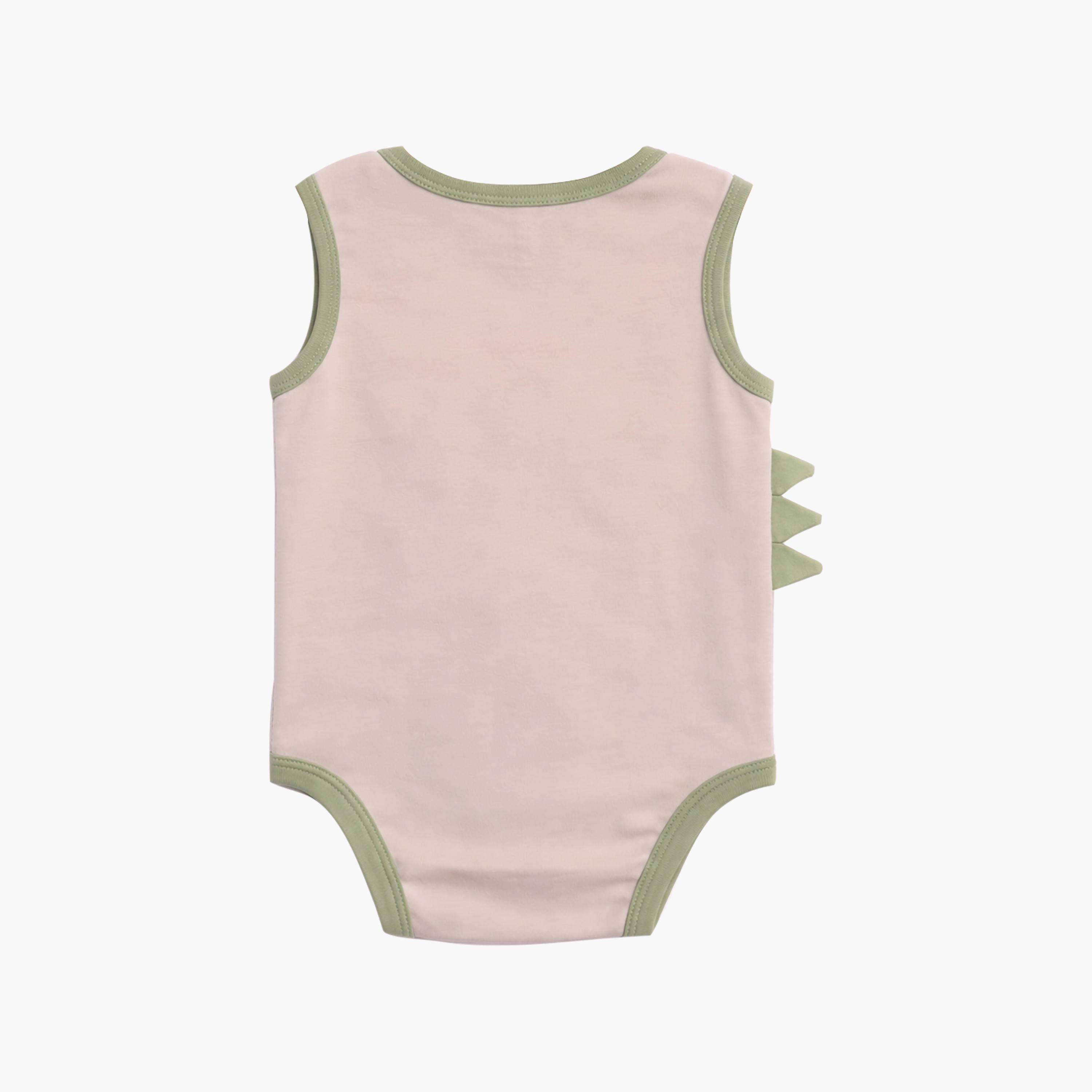 Victor and Jane 3-Piece Sleeveless Crocodile Printed Bodysuit-baby-boys-clothing-bodysuits-image-4
