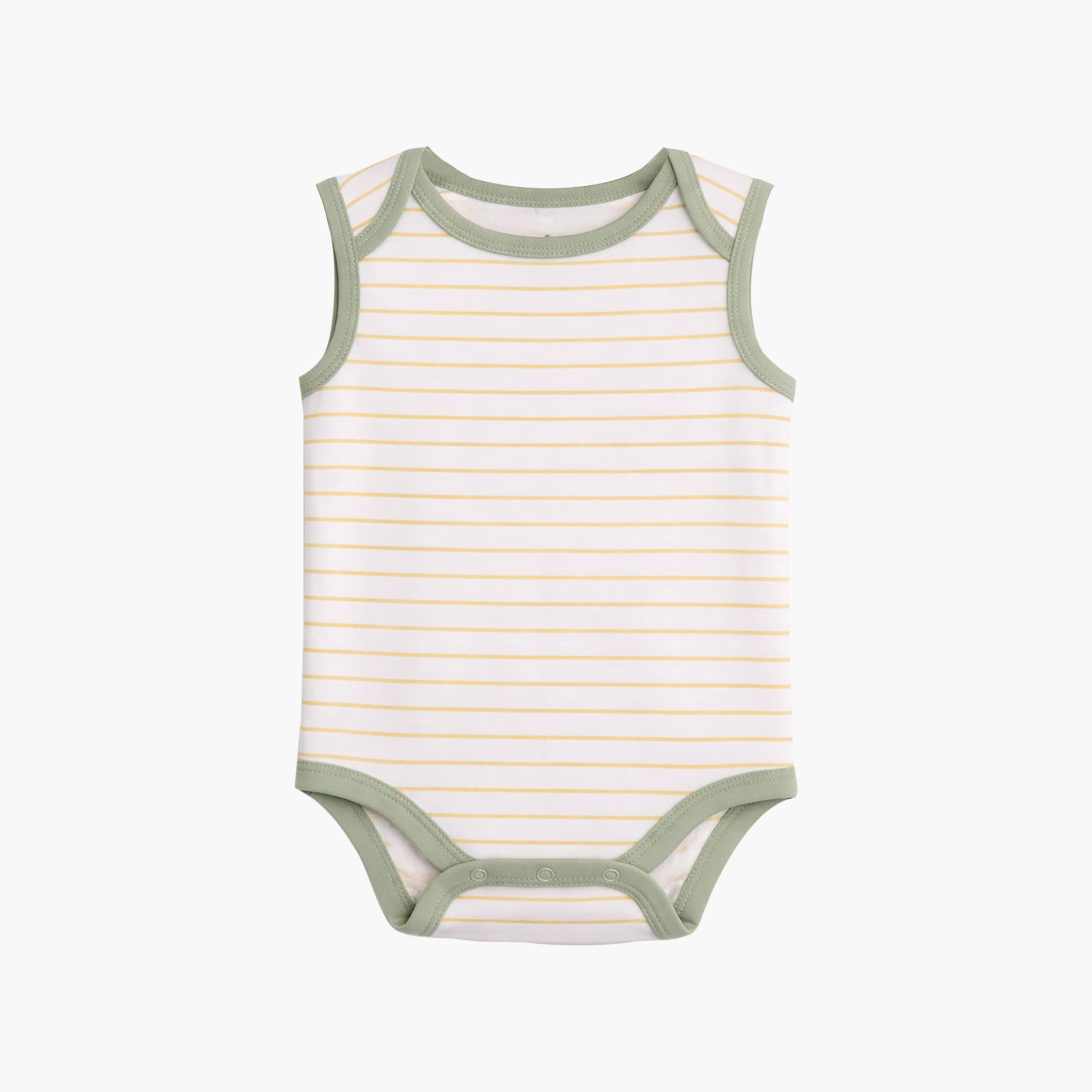 Victor and Jane 3-Piece Sleeveless Crocodile Printed Bodysuit-baby-boys-clothing-bodysuits-image-5