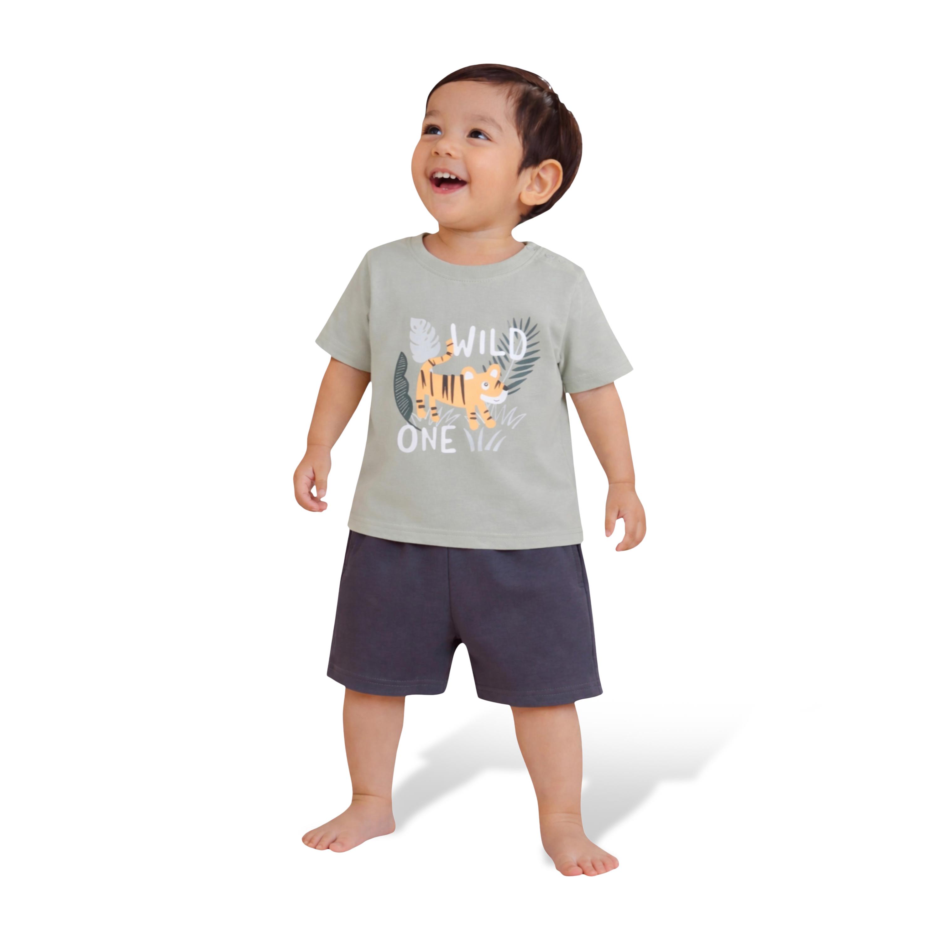 Victor and Jane Set of 2 Printed T-Shirts & Shorts-baby-boys-clothing-setsandcoords-image-10