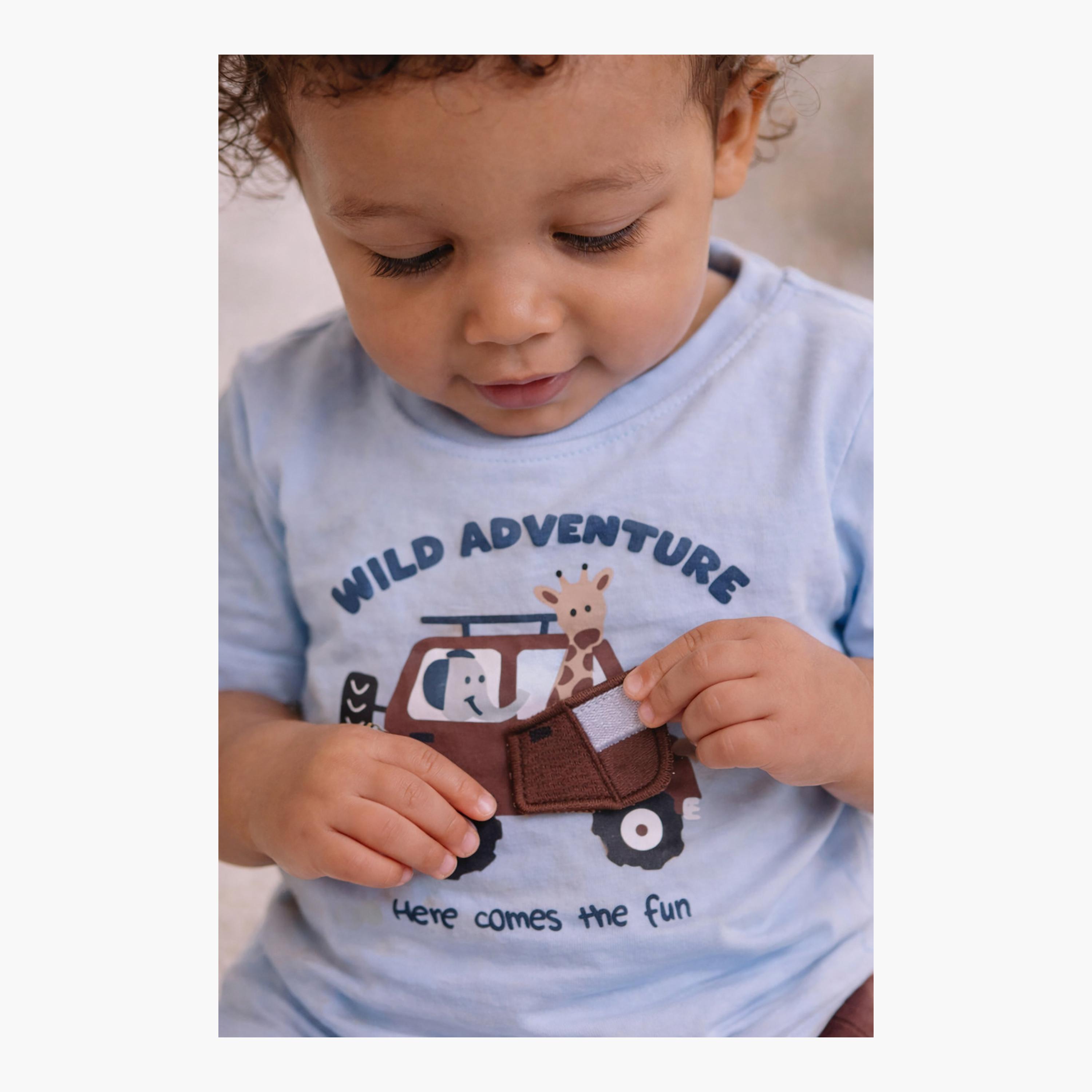 Victor and Jane Interactive Car Door Tee & Shorts Set-baby-boys-clothing-setsandcoords-image-6