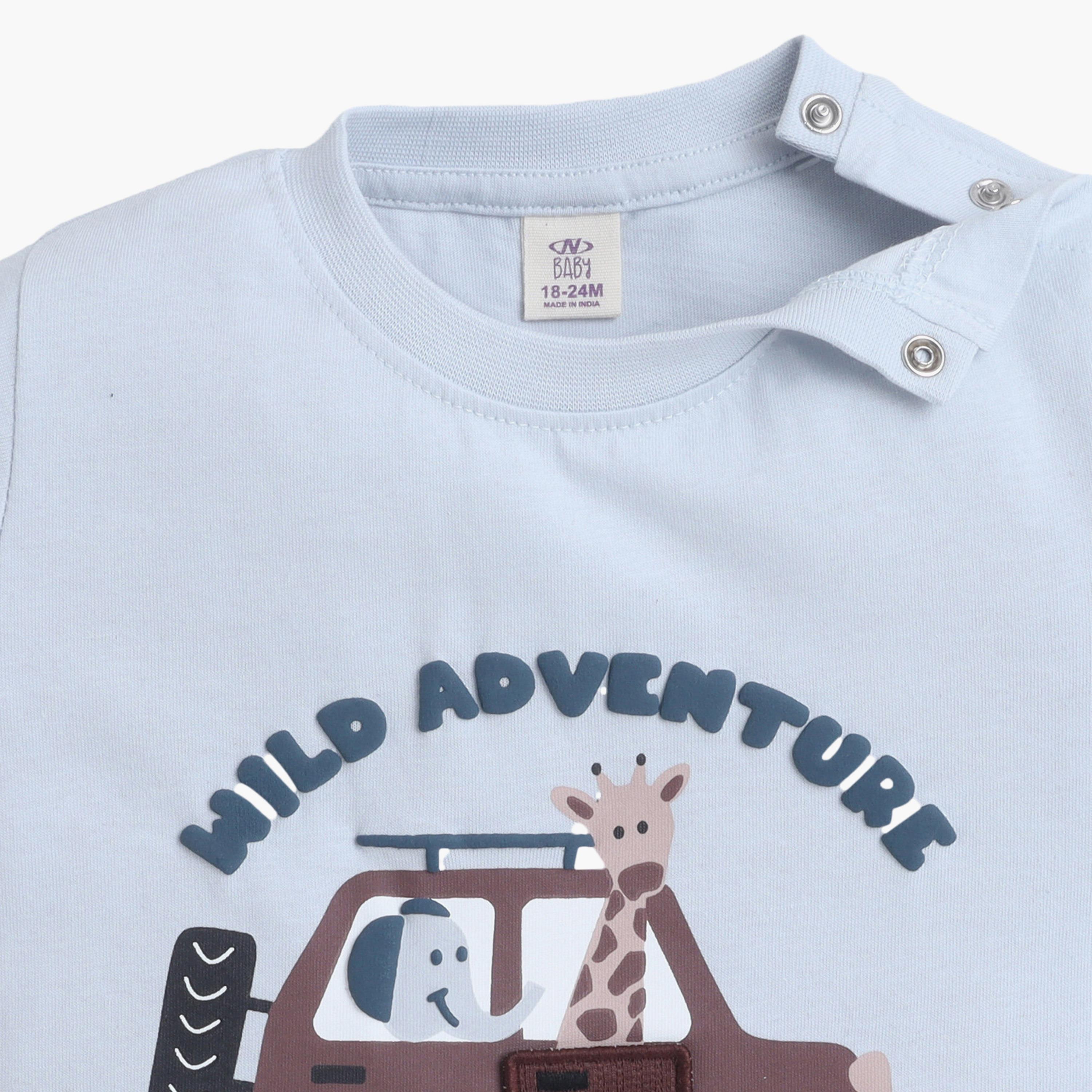 Victor and Jane Interactive Car Door Tee & Shorts Set-baby-boys-clothing-setsandcoords-image-7