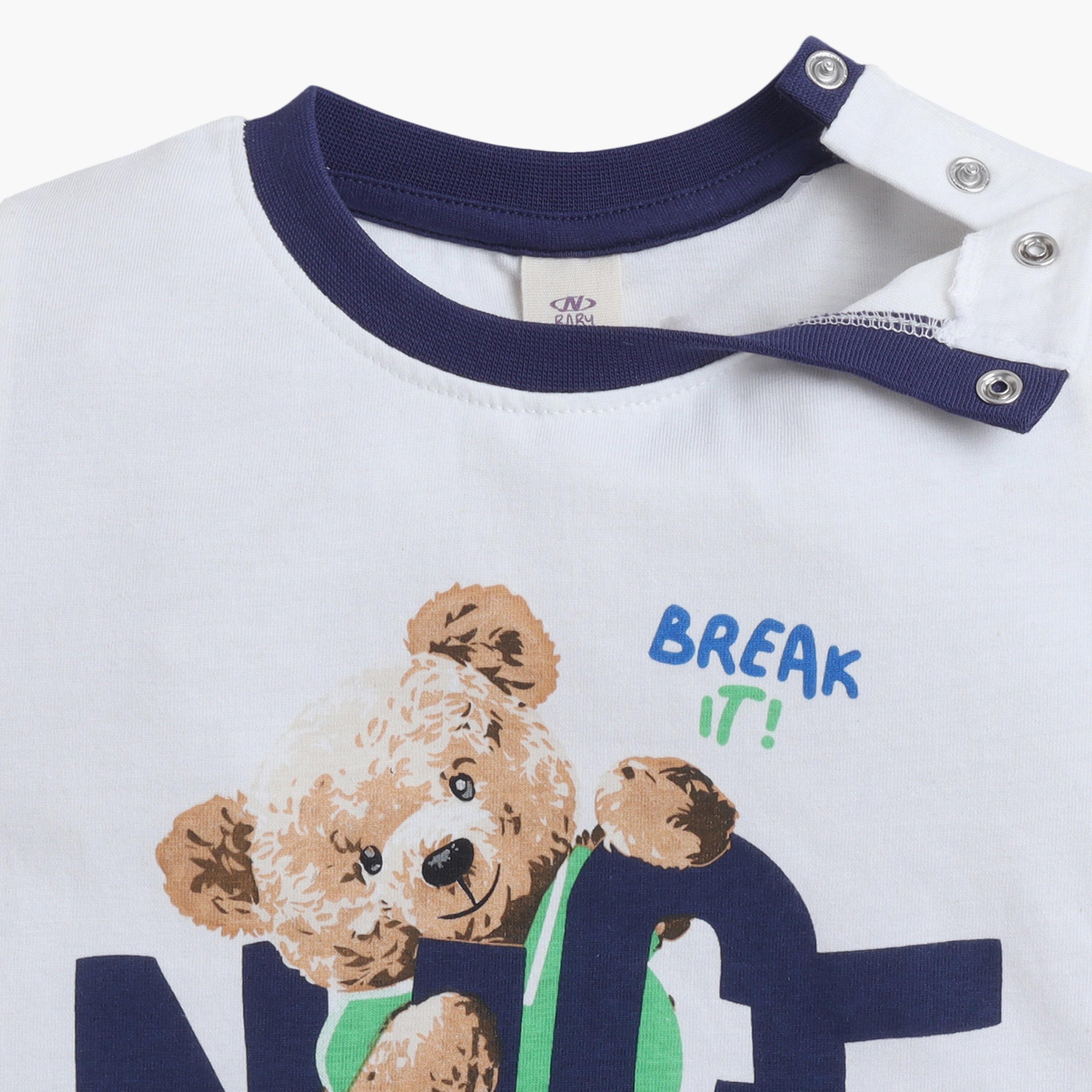 Victor and Jane Nice Graphic T-Shirt & Shorts Set-baby-boys-clothing-setsandcoords-image-6