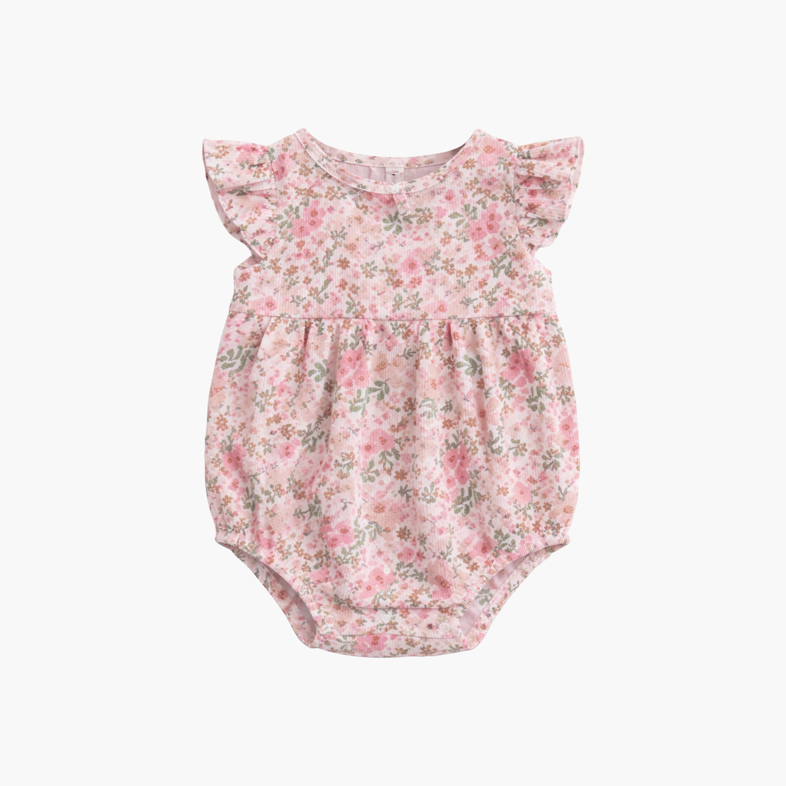 رومبير بدون أكمام بطبعة زهور مكون من 3 قطع من فيكتور آند جين-baby-girls-clothing-rompers-image-7