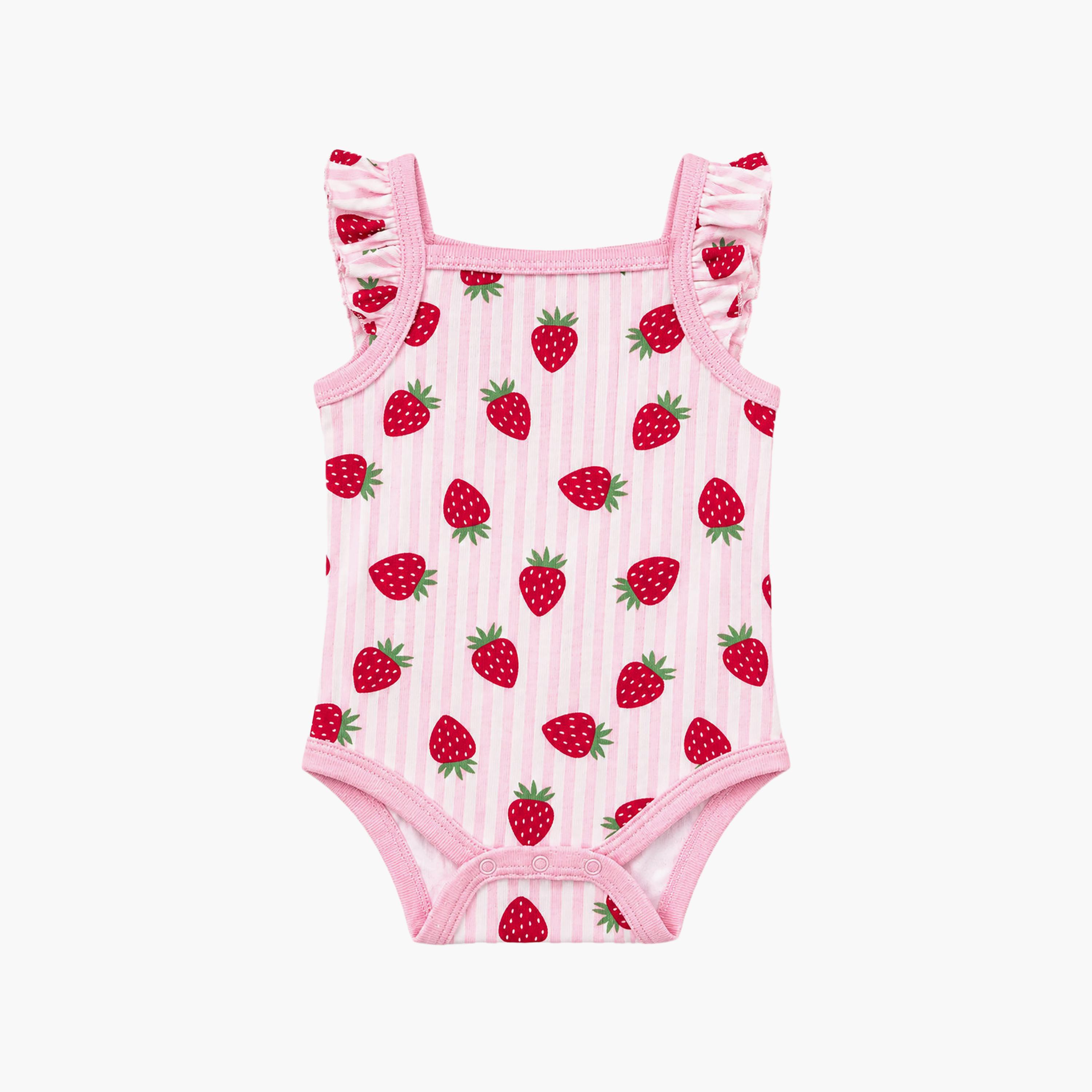 Victor and Jane 3-Piece Frill Strap Sleeveless Rompers Set-baby-girls-clothing-rompers-image-3