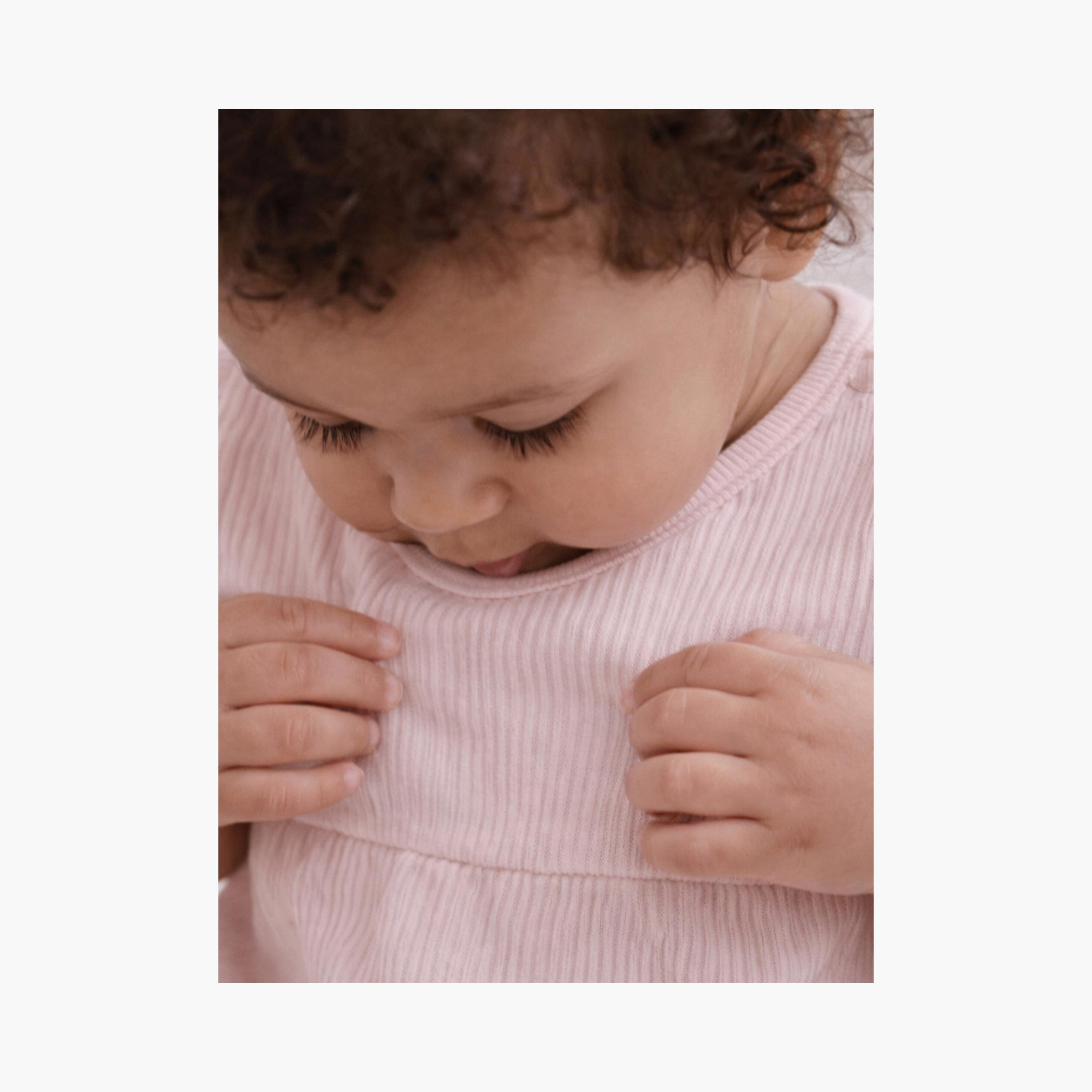 Victor and Jane 2-Piece Printed Short Sleeves Rib T-Shirt with 2-Piece Rib Leggings Set-baby-girls-clothing-setsandcoords-image-5