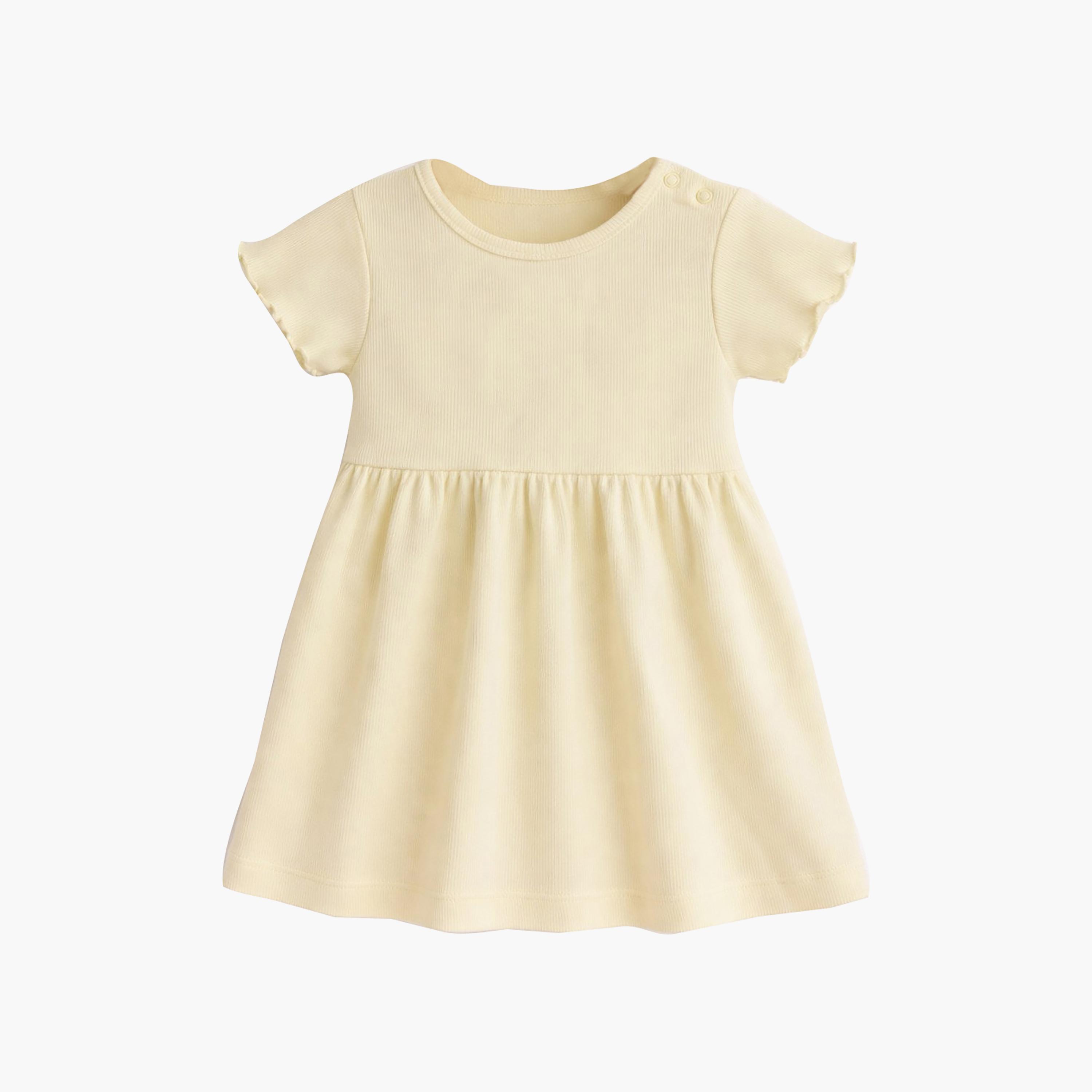 Victor and Jane 2-Piece Daisy Floral & Cream Striped Dress Set-girls-clothing-dressesandjumpsuits-image-3