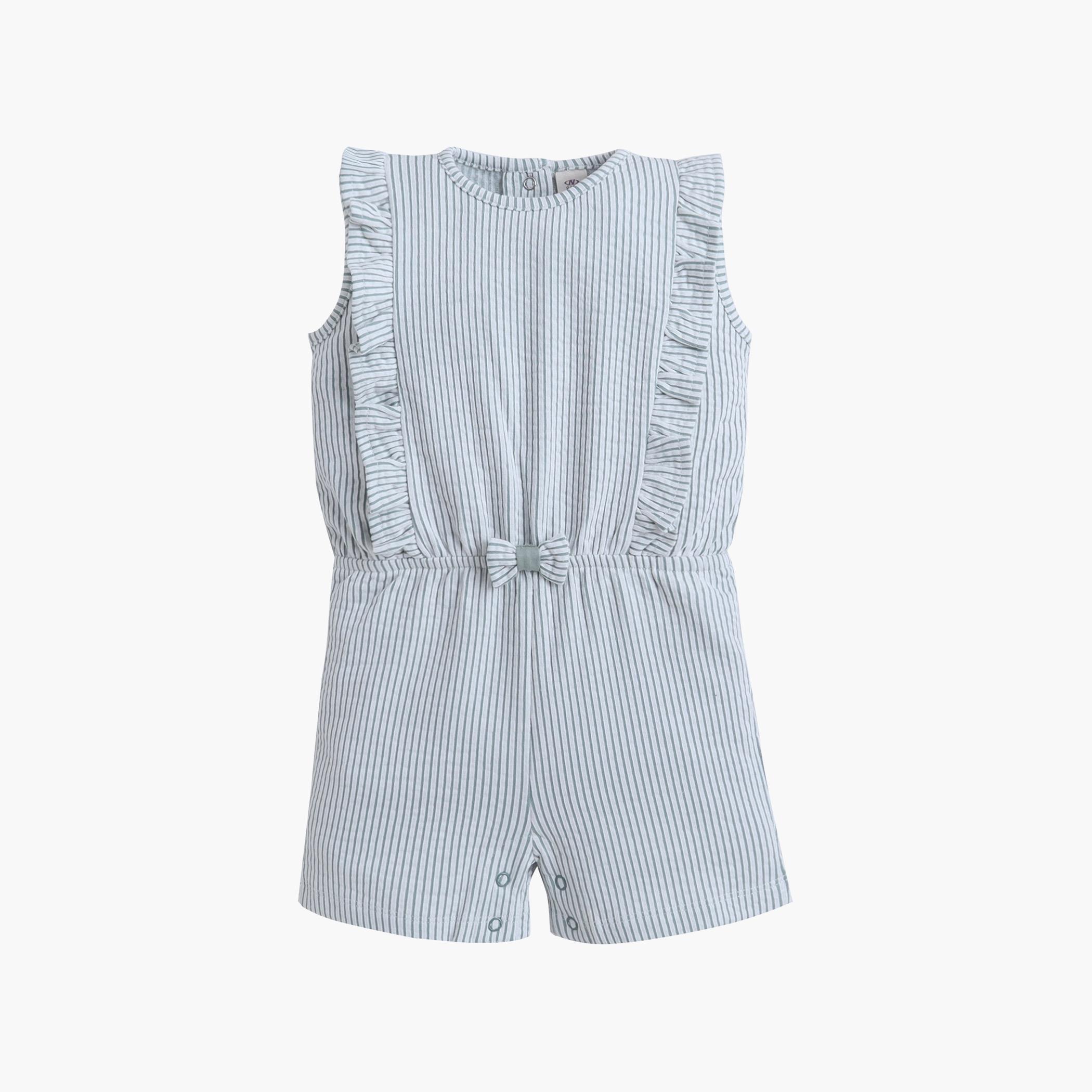 Victor and Jane Ruffle Sleeve Stripe Playsuit with Bow-baby-girls-clothing-dressesandjumpsuits-image-4