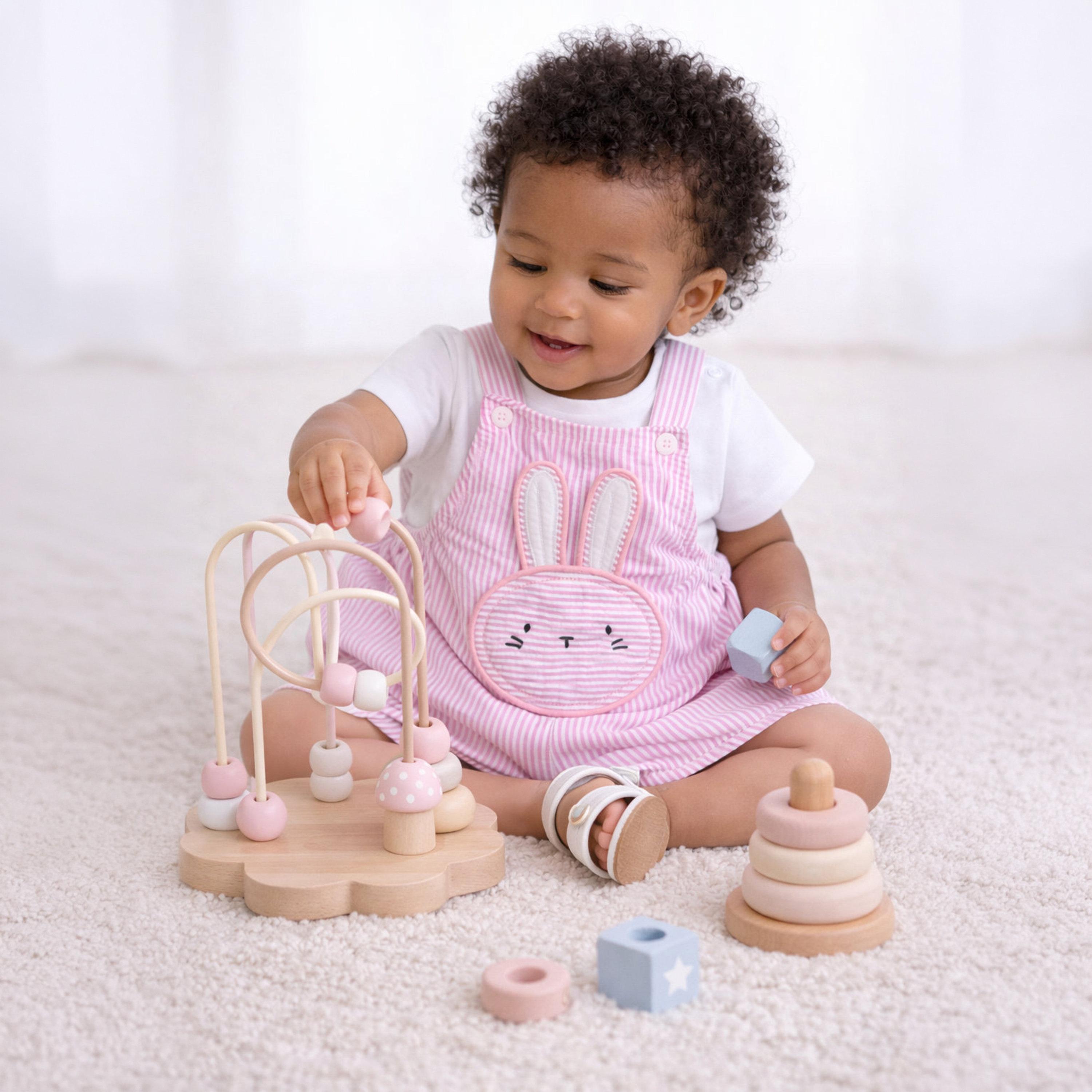 Victor and Jane Sleeveless Striped Dungaree & Bodysuit Set-baby-girls-clothing-setsandcoords-image-4