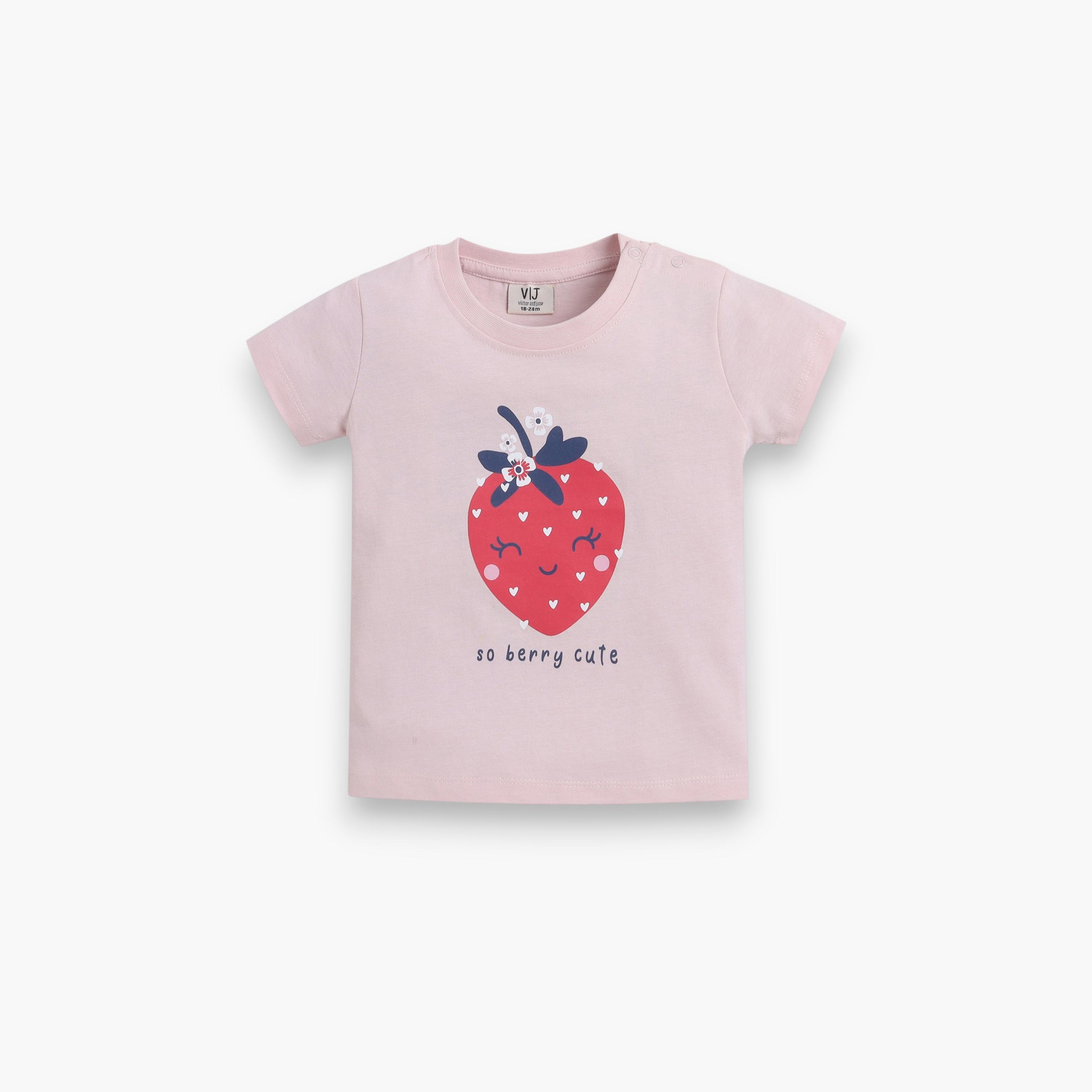 Victor and Jane 4-Piece Printed T-Shirt & Leggings Set-baby-girls-clothing-setsandcoords-image-10