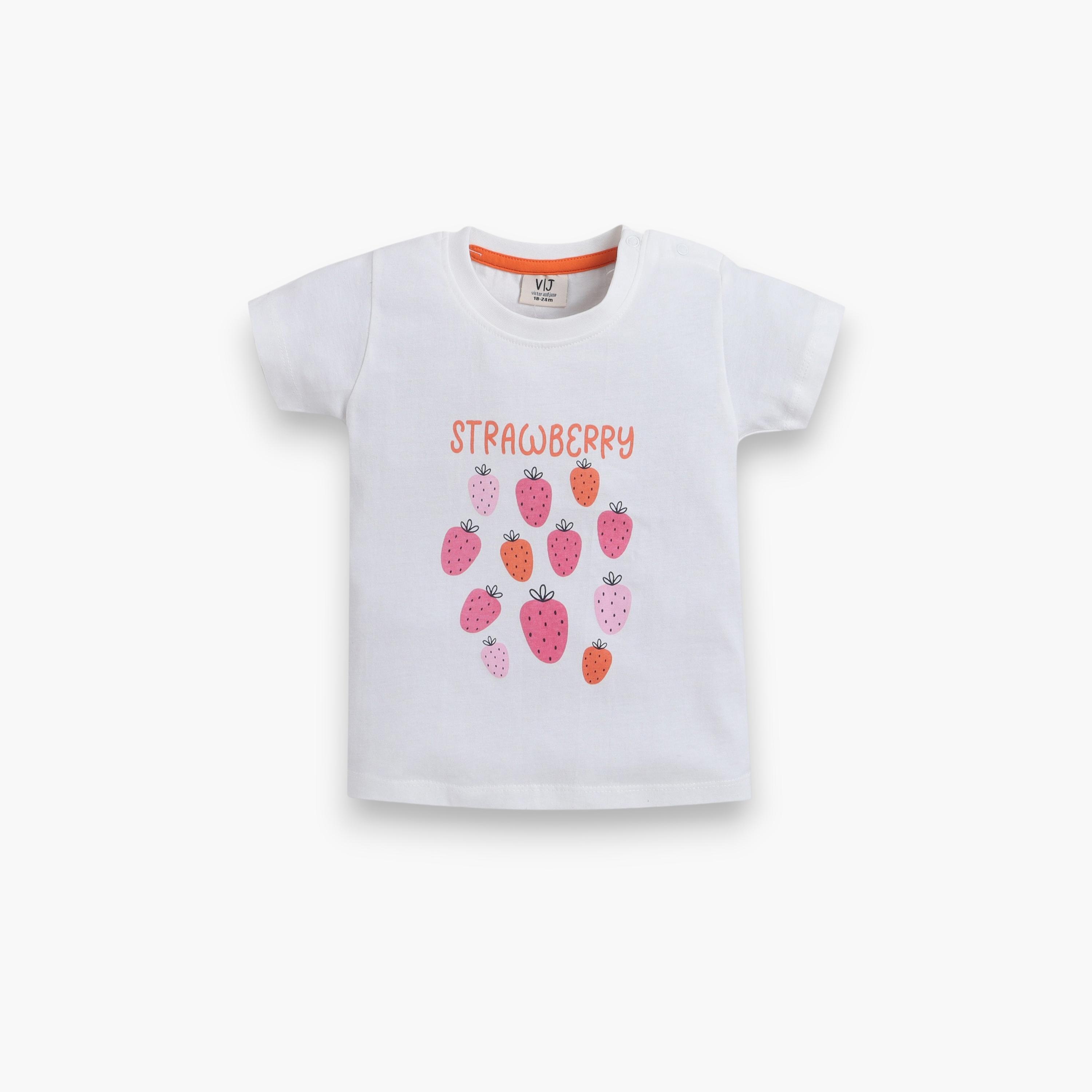 Victor and Jane 4-Piece Printed T-Shirt & Leggings Set-baby-girls-clothing-setsandcoords-image-9