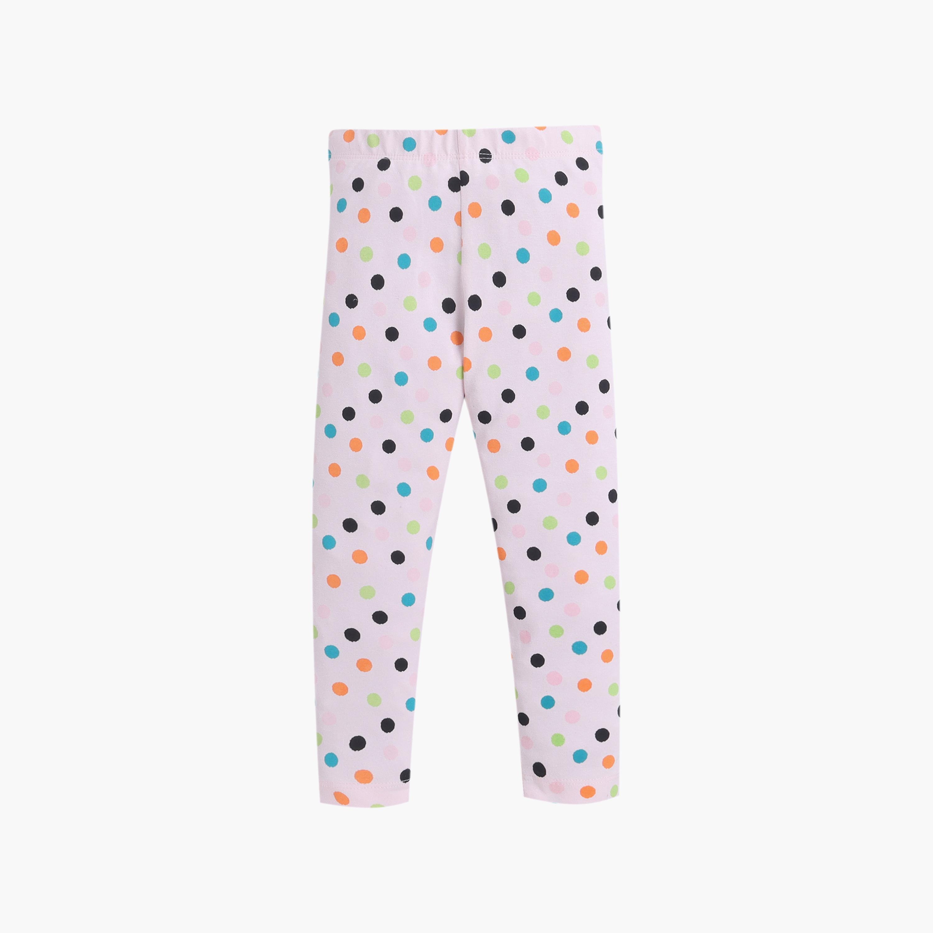 Victor and Jane 4-Piece Printed T-Shirt & Leggings Set-baby-girls-clothing-setsandcoords-image-12