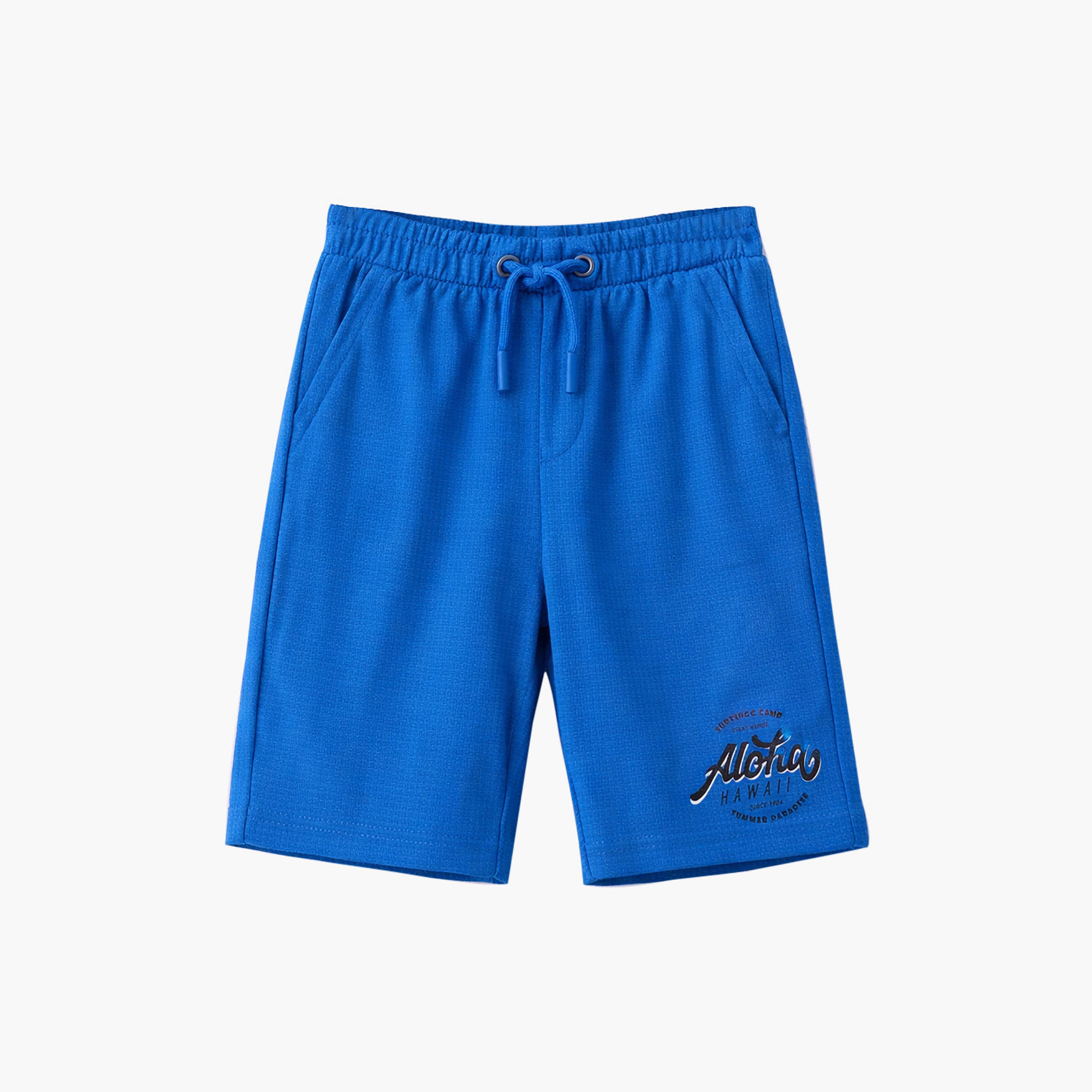طقم مكون من تيشيرت بطبعة "ألوها" وشورت قطعتين من فيكتور آند جين-boys-clothing-setsandcoords-image-4
