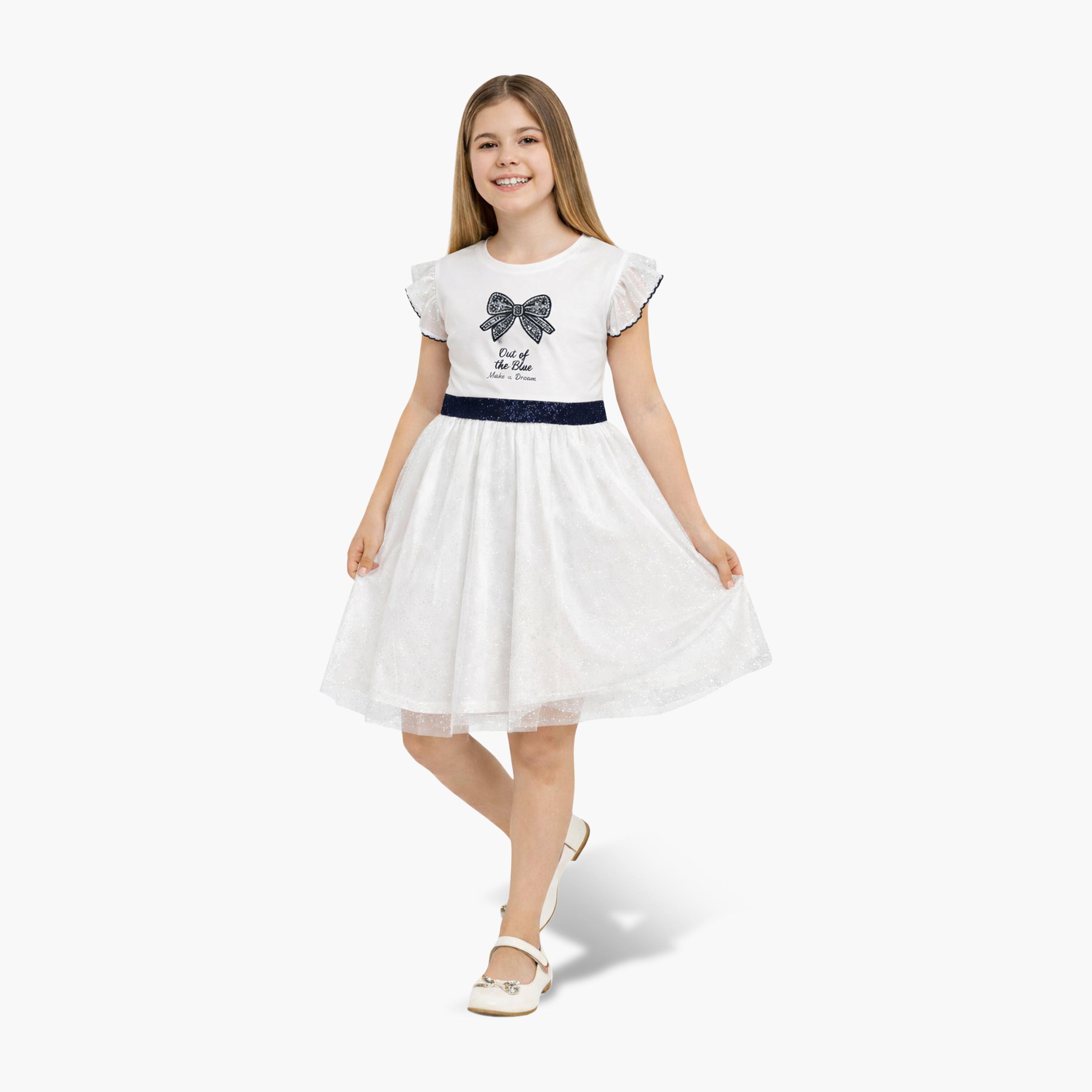 فستان "سكايتر" بدون أكمام بياقة مستديرة من فيكتور آند جين-girls-clothing-dressesandjumpsuits-image-1