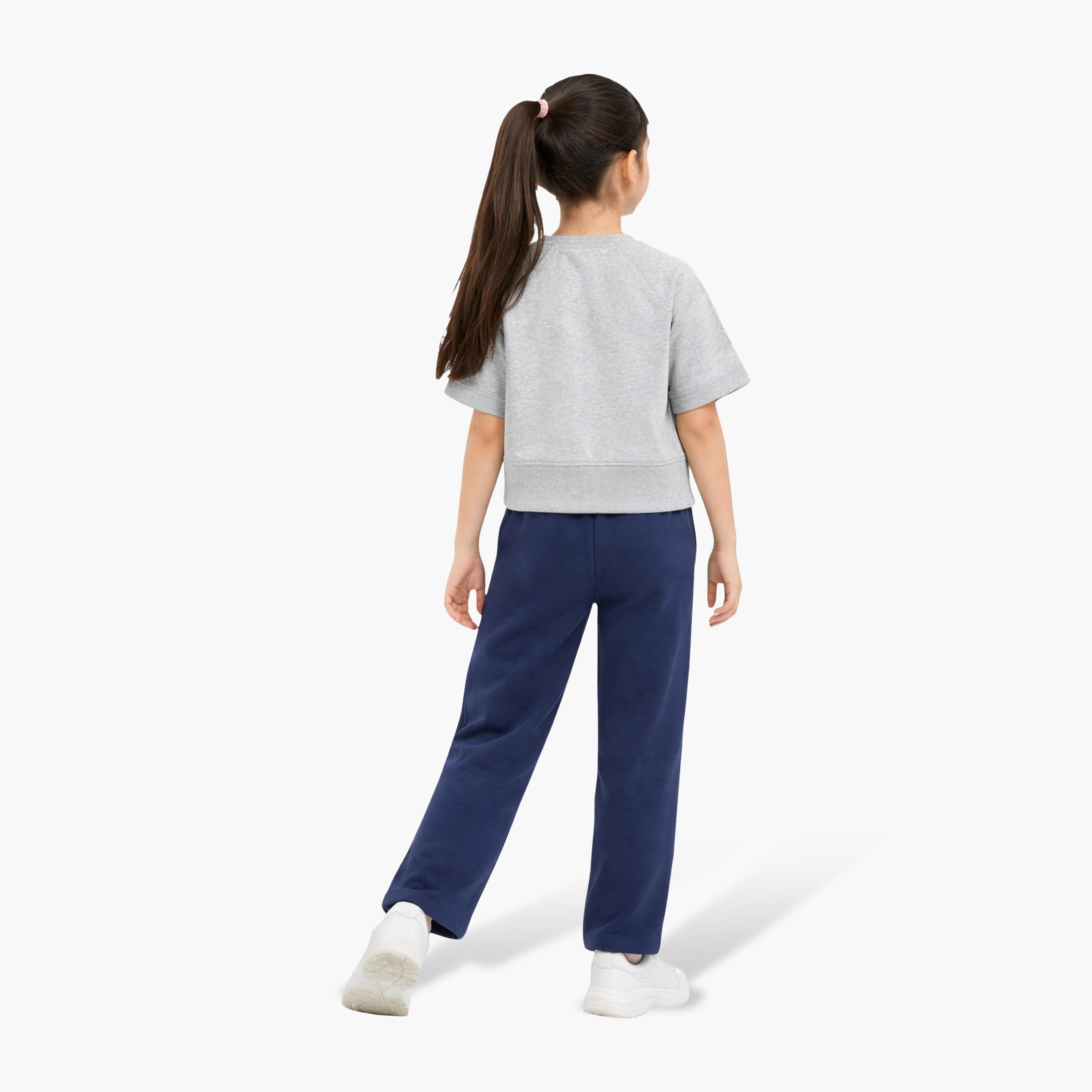 Victor and Jane Tennis Club Print T-Shirt & Pants Set-baby-girls-clothing-setsandcoords-image-3
