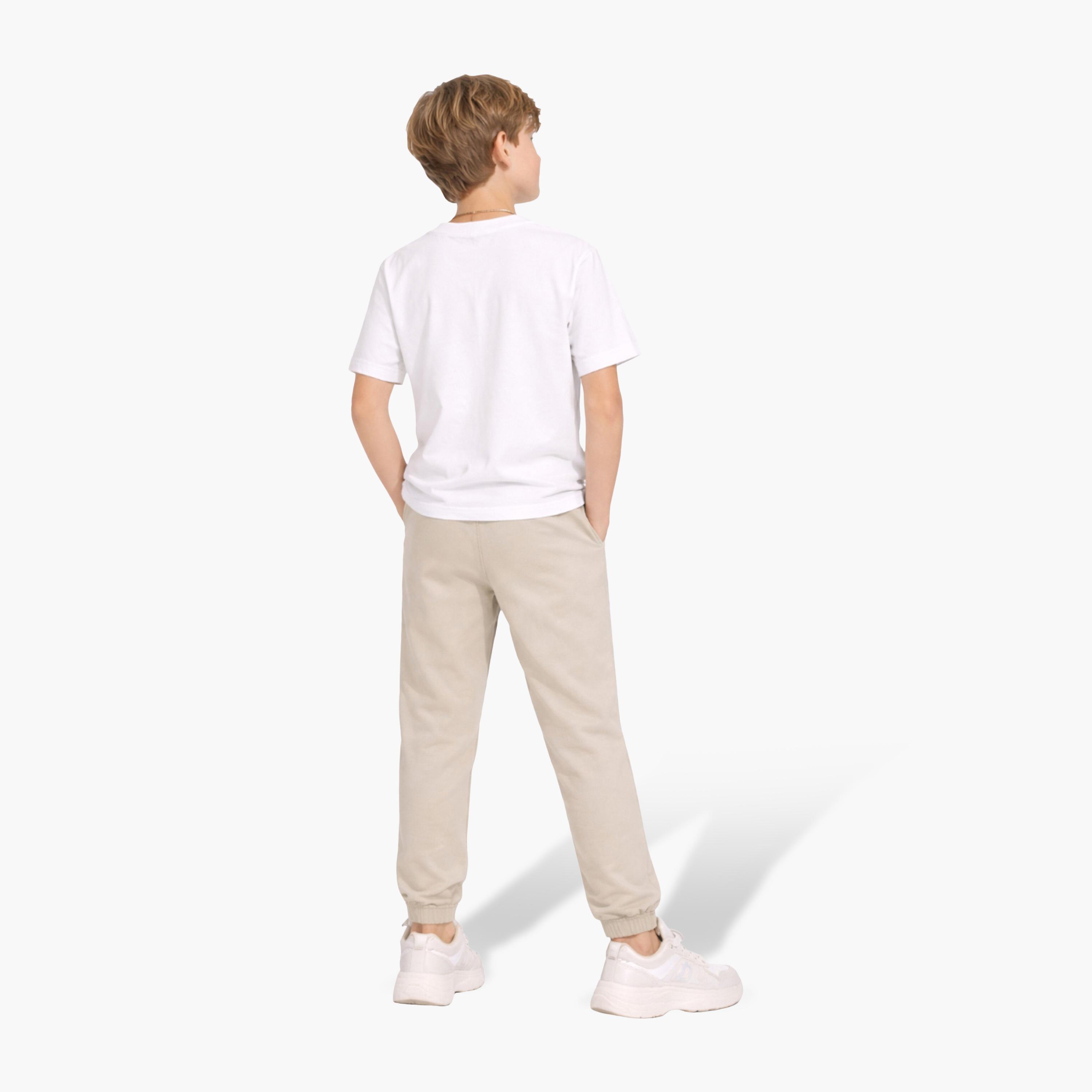 Victor and Jane Ontario Club Player T-Shirt & Olive Joggers Set-boys-clothing-setsandcoords-image-2