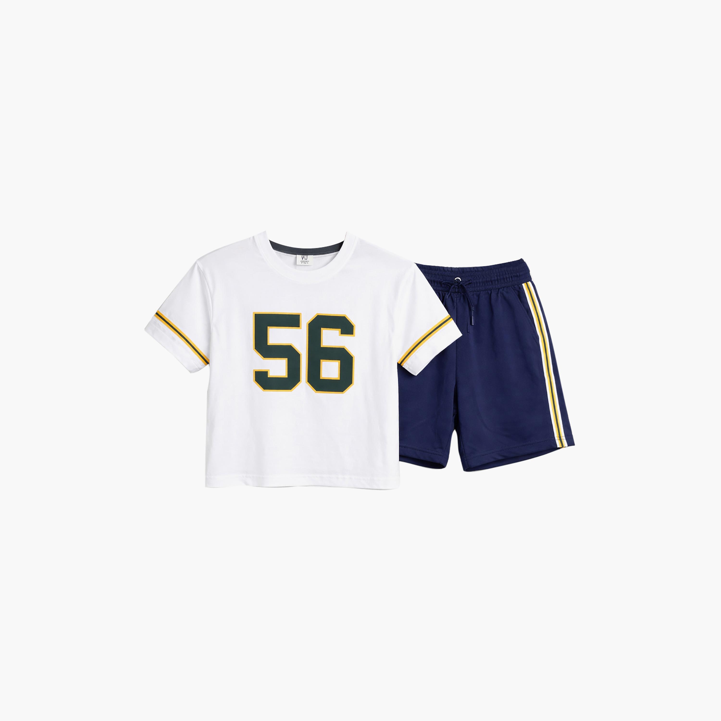 Victor and Jane 2-Piece California 56 & Shorts Set-boys-clothing-setsandcoords-image-2