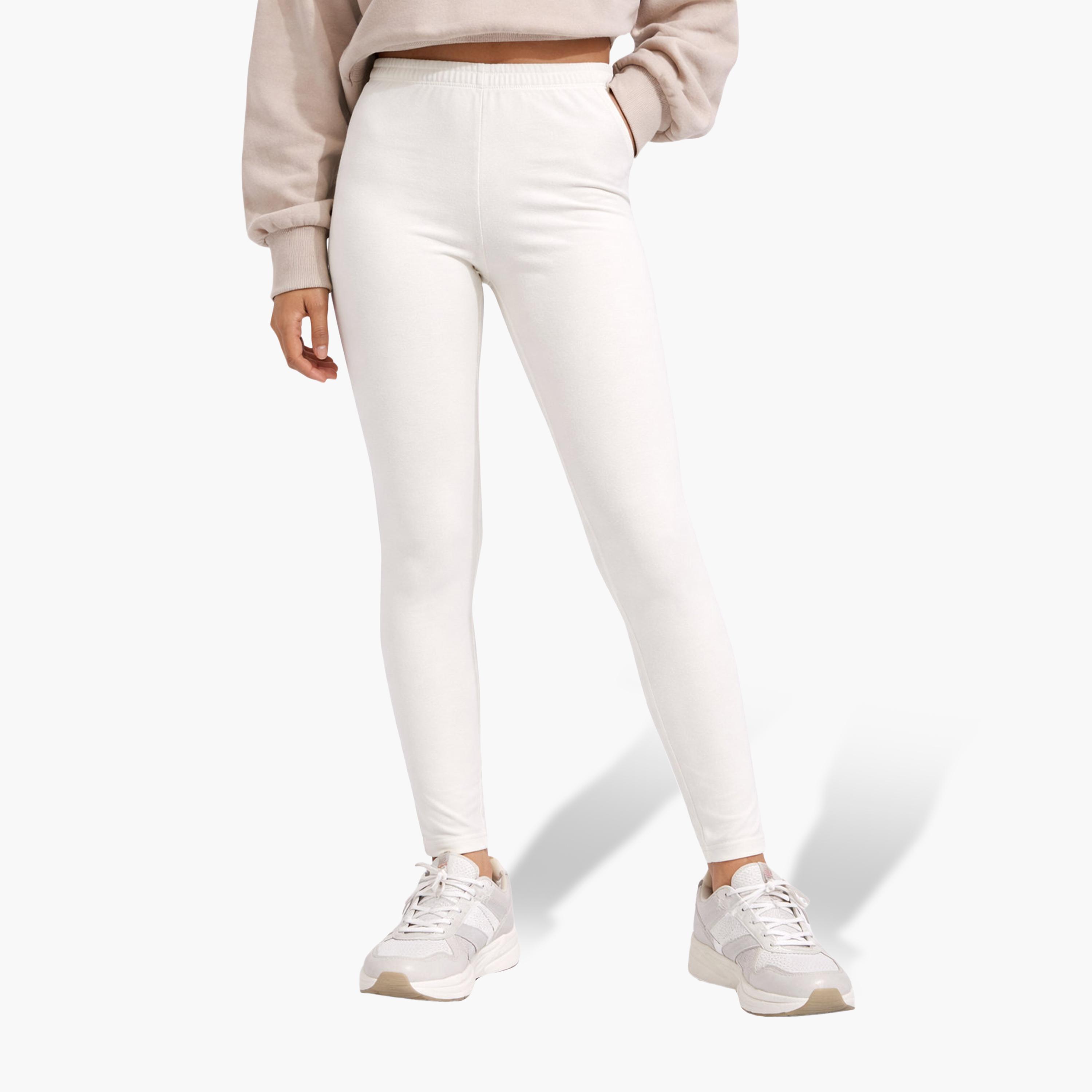 طقم قطعتين ليقنز مرن بيسك من فيكتور أند جين-girls-clothing-bottoms-leggings-image-3