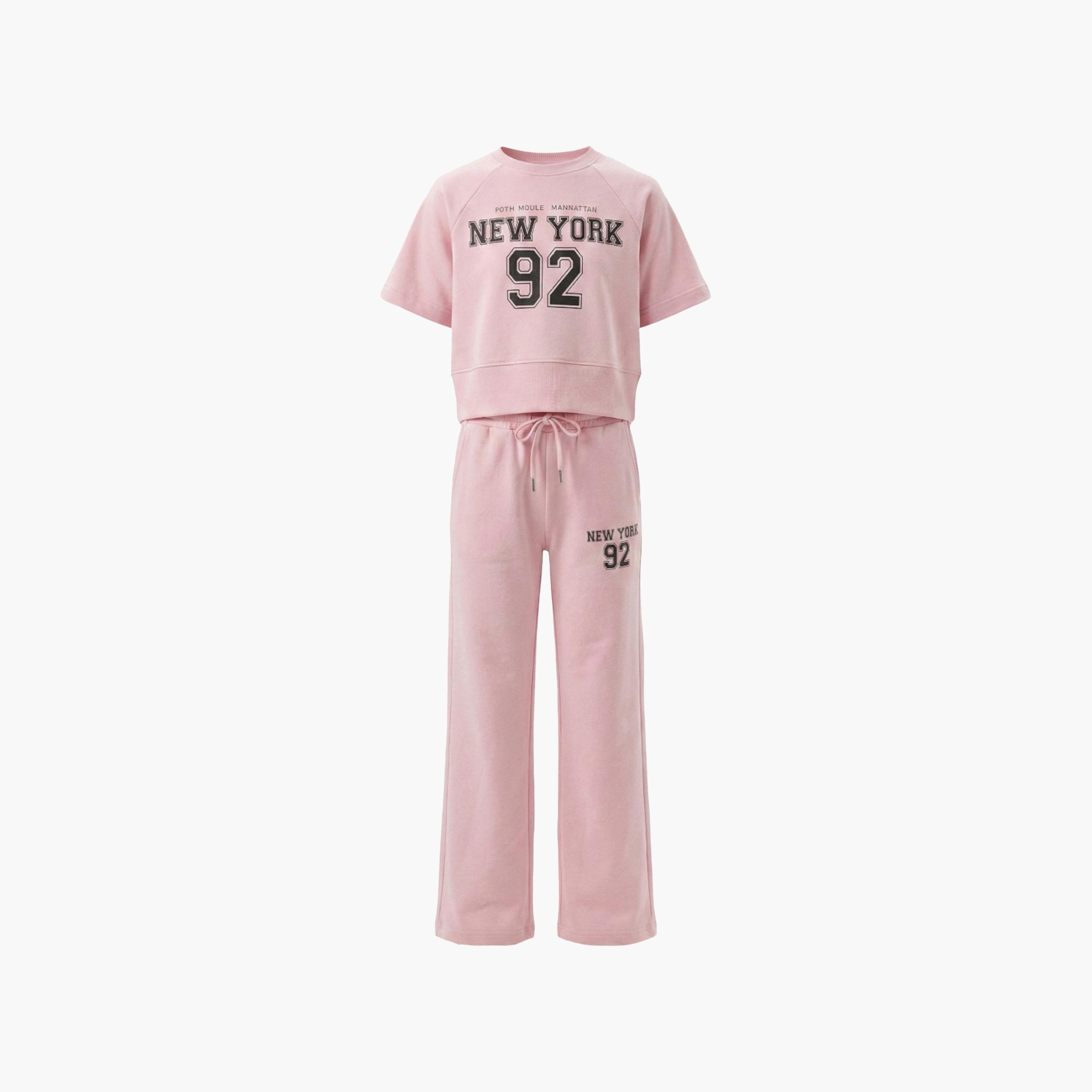 Victor and Jane New York Printed Top & Pants Set-girls-clothing-setsandcoords-image-2