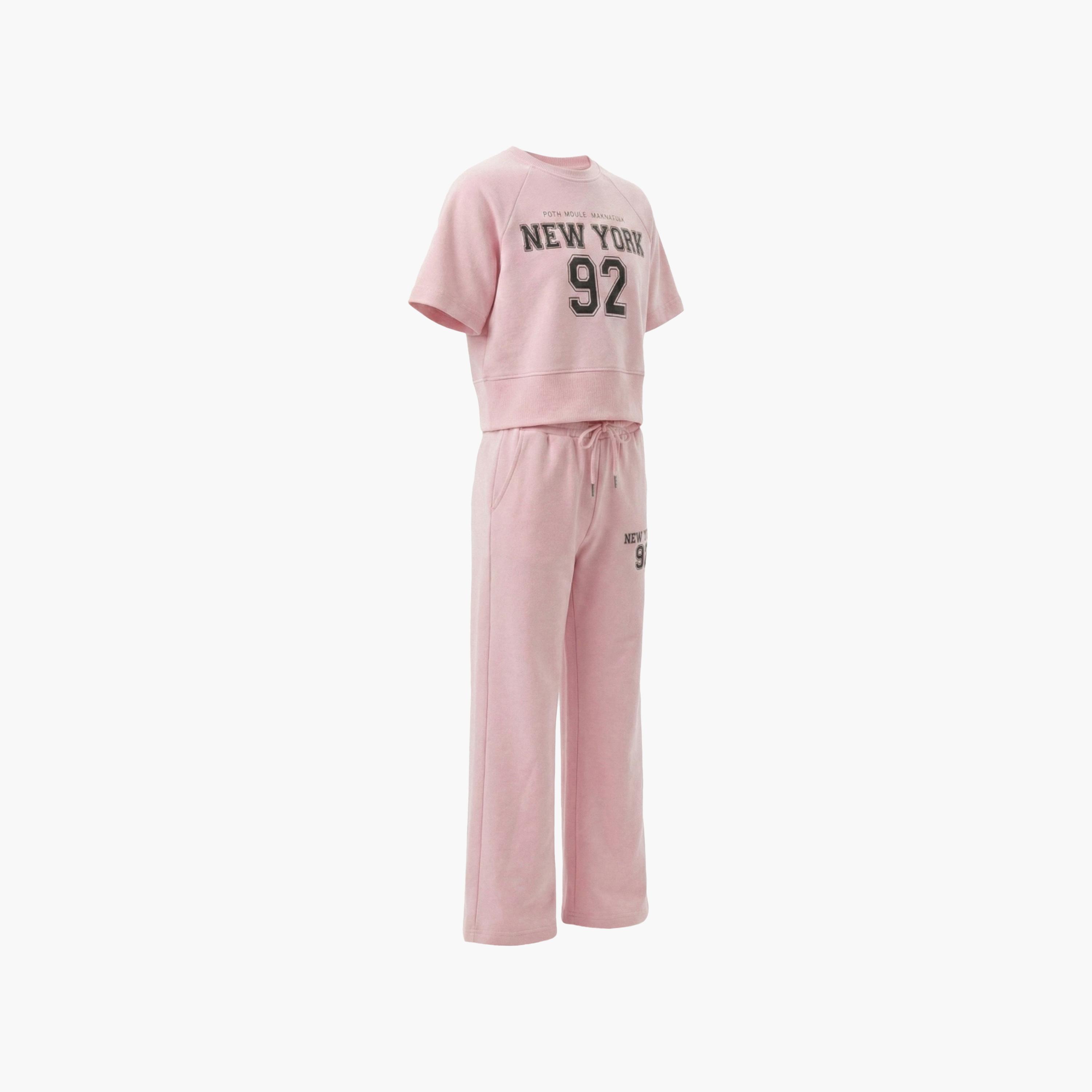 Victor and Jane New York Printed Top & Pants Set-girls-clothing-setsandcoords-image-3