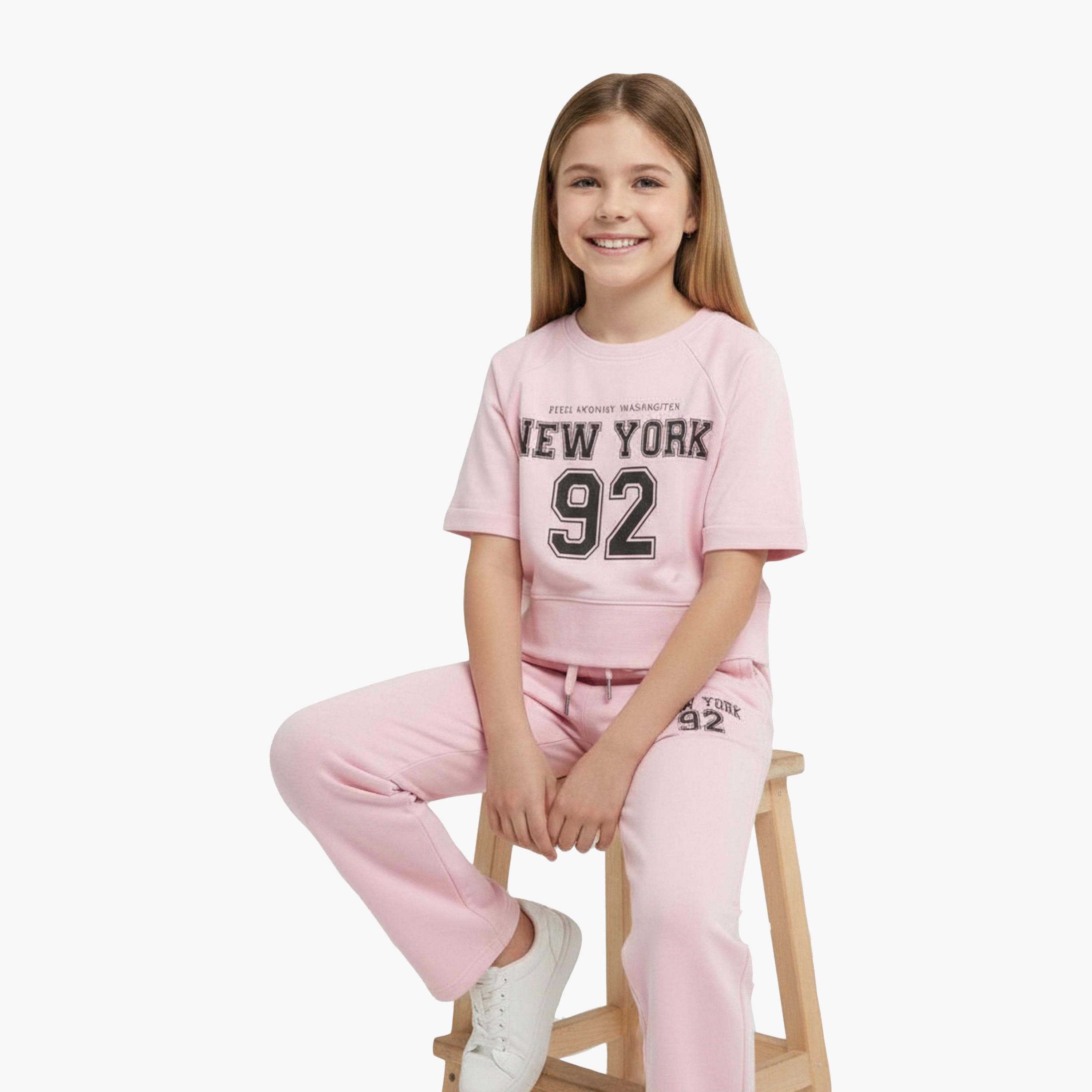 Victor and Jane New York Printed Top & Pants Set-girls-clothing-setsandcoords-image-4