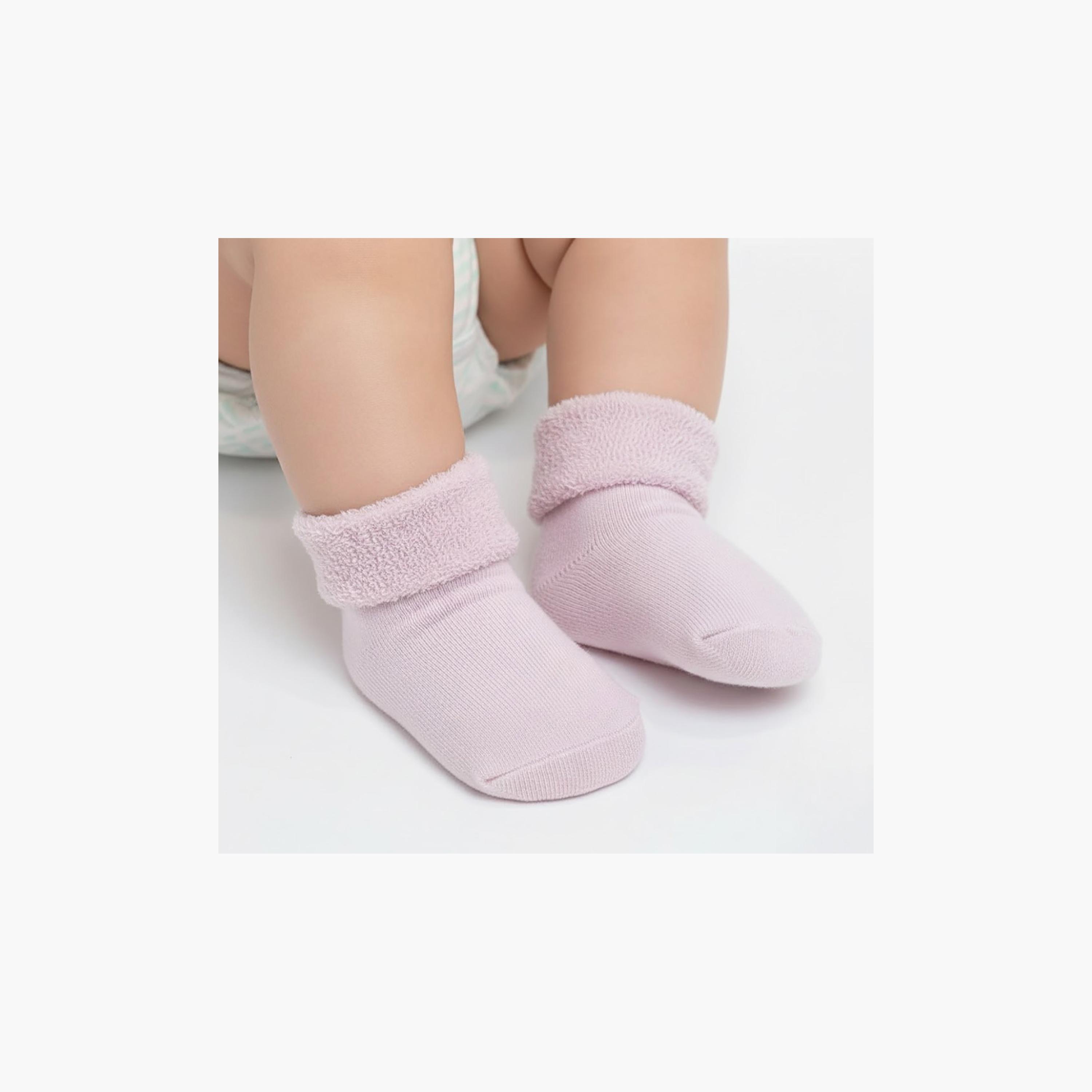 Victor and Jane 4-Pair Cotton Breathable Roll Top Socks-baby-girls-accessories-socks-image-6