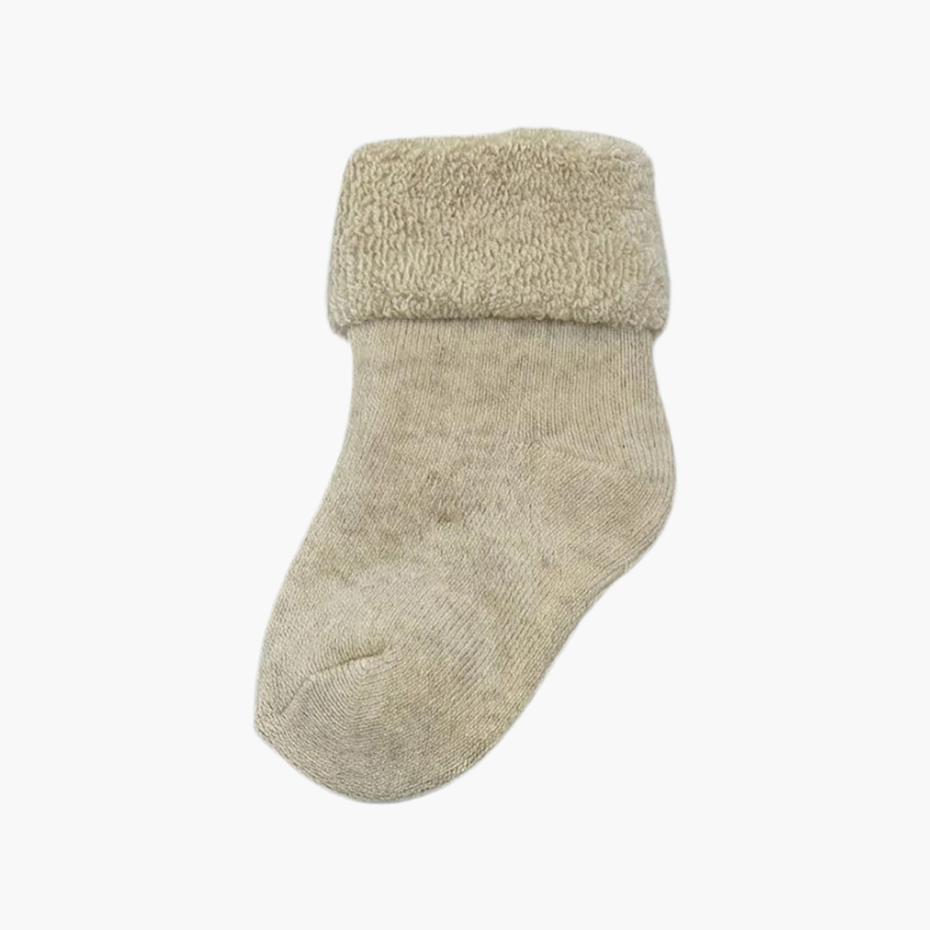 طقم جوارب قطنية مسامية بحافة ملفوفة 4 أزواج من فيكتور آند جين-boys-accessories-socks-image-5
