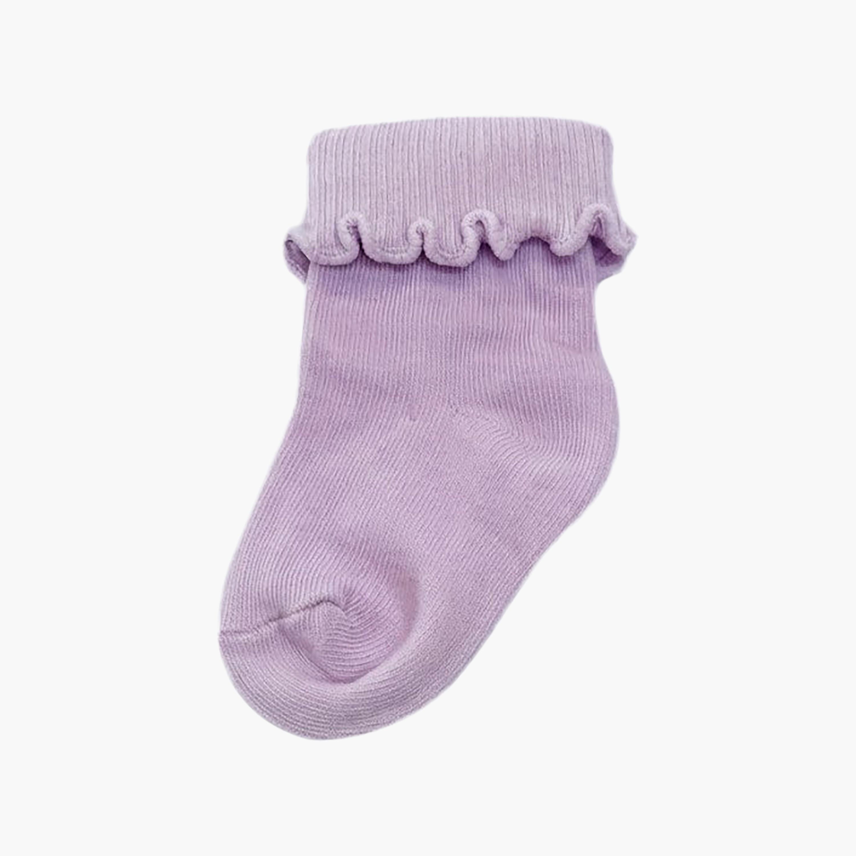 Victor and Jane 4-Pair Cotton Breathable Sparkle Roll Top Socks-baby-girls-accessories-socks-image-2
