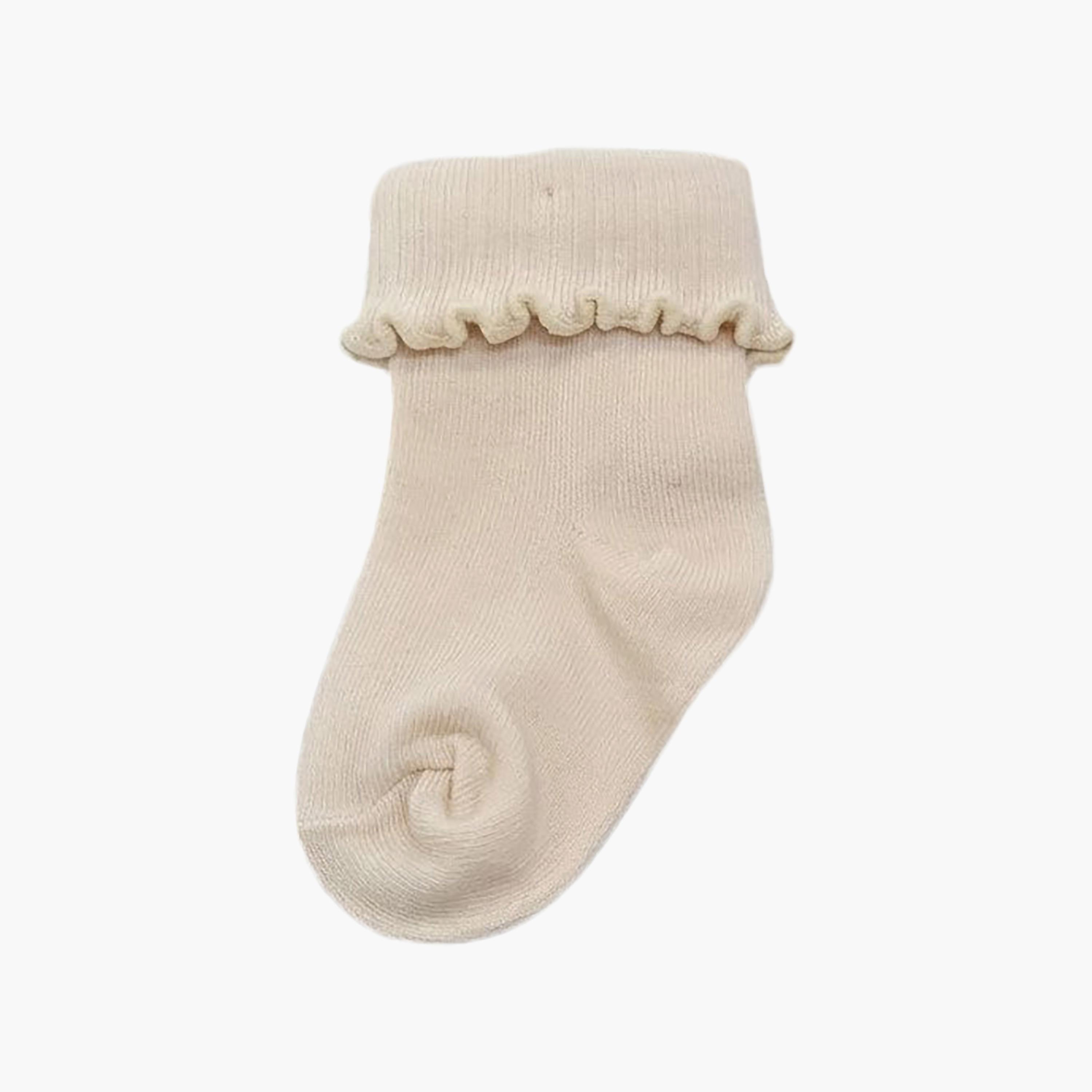 Victor and Jane 4-Pair Cotton Breathable Sparkle Roll Top Socks-baby-girls-accessories-socks-image-3