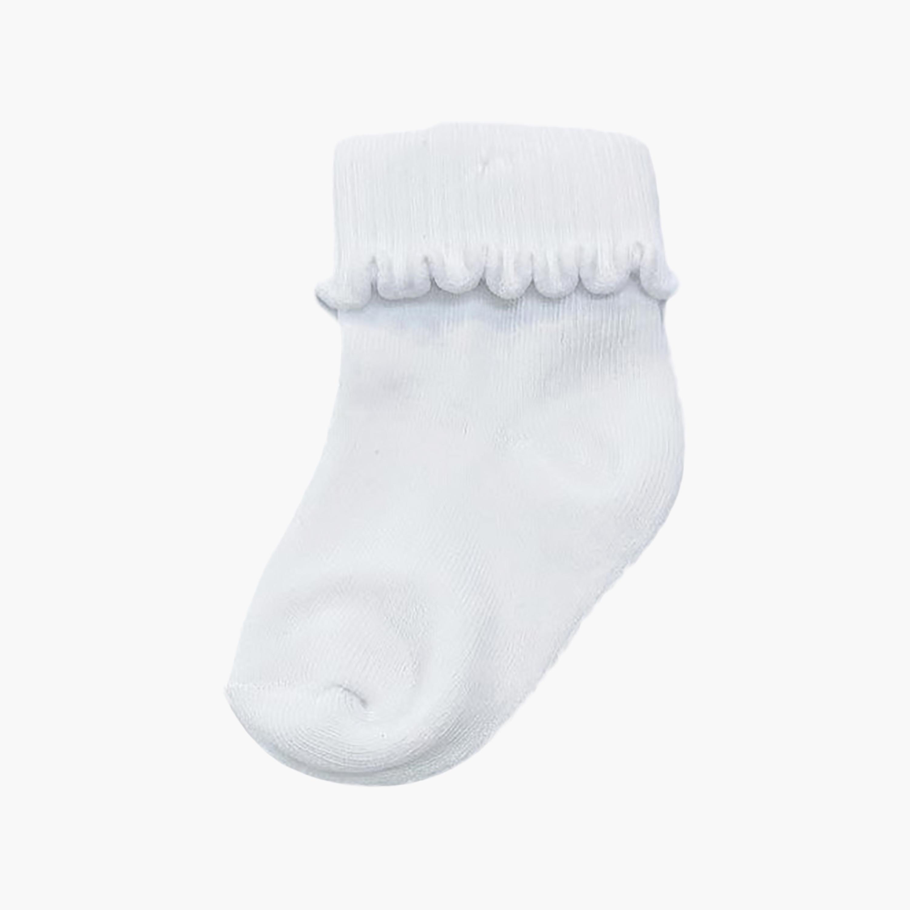 Victor and Jane 4-Pair Cotton Breathable Sparkle Roll Top Socks-baby-girls-accessories-socks-image-5