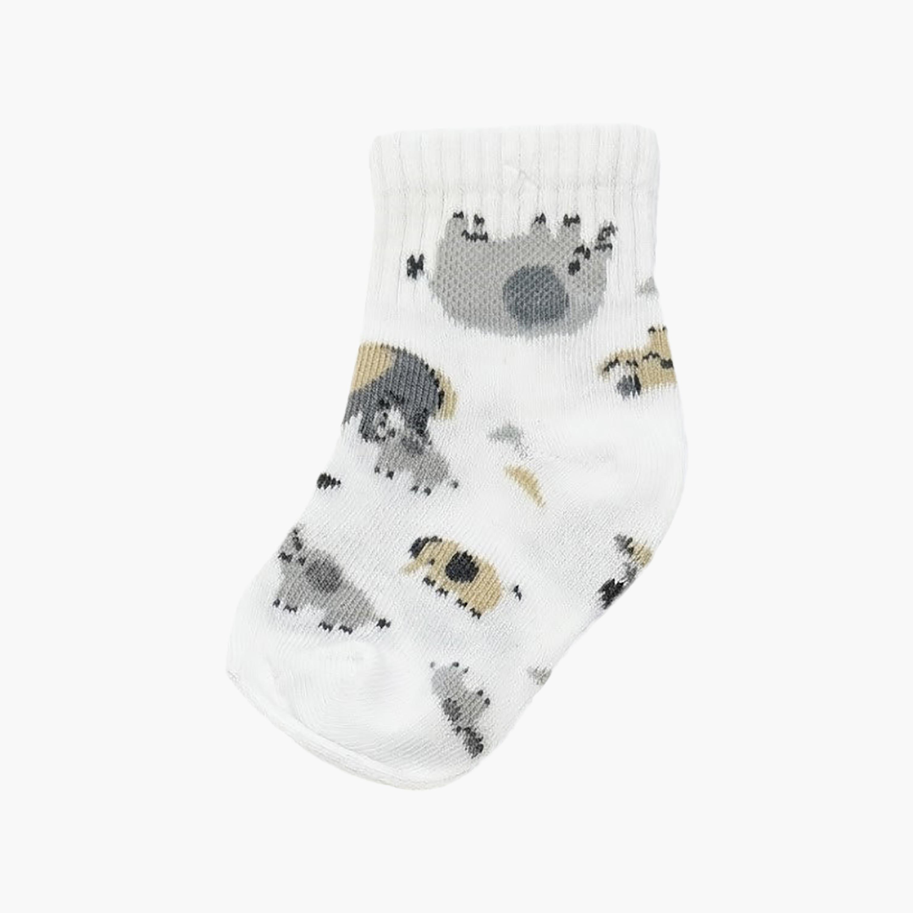 Victor and Jane 4-Pair Cotton Breathable Printed Socks-boys-accessories-socks-image-3