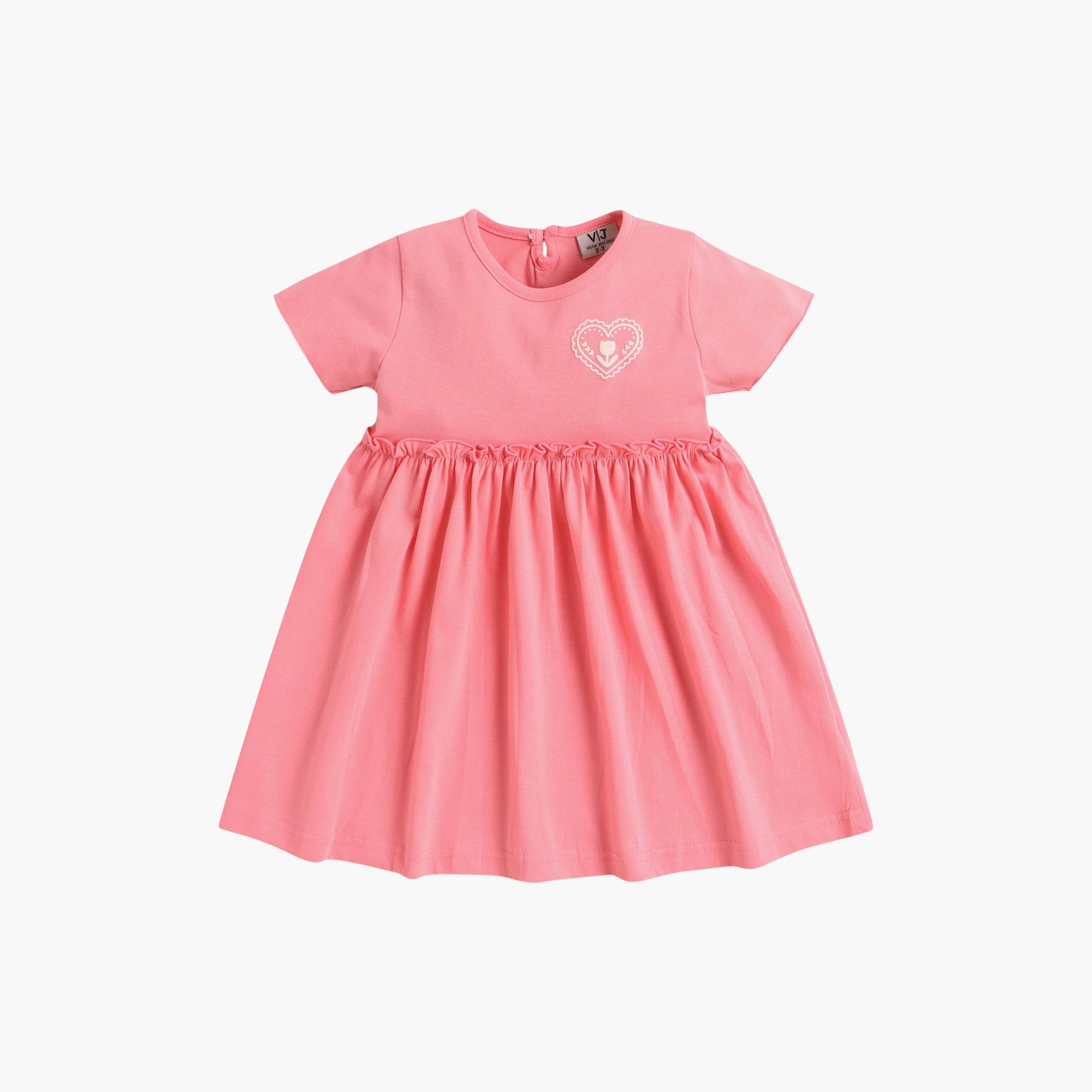Victor and Jane 2-Piece Short Sleeves Floral Dresses-girls-clothing-dressesandjumpsuits-image-2