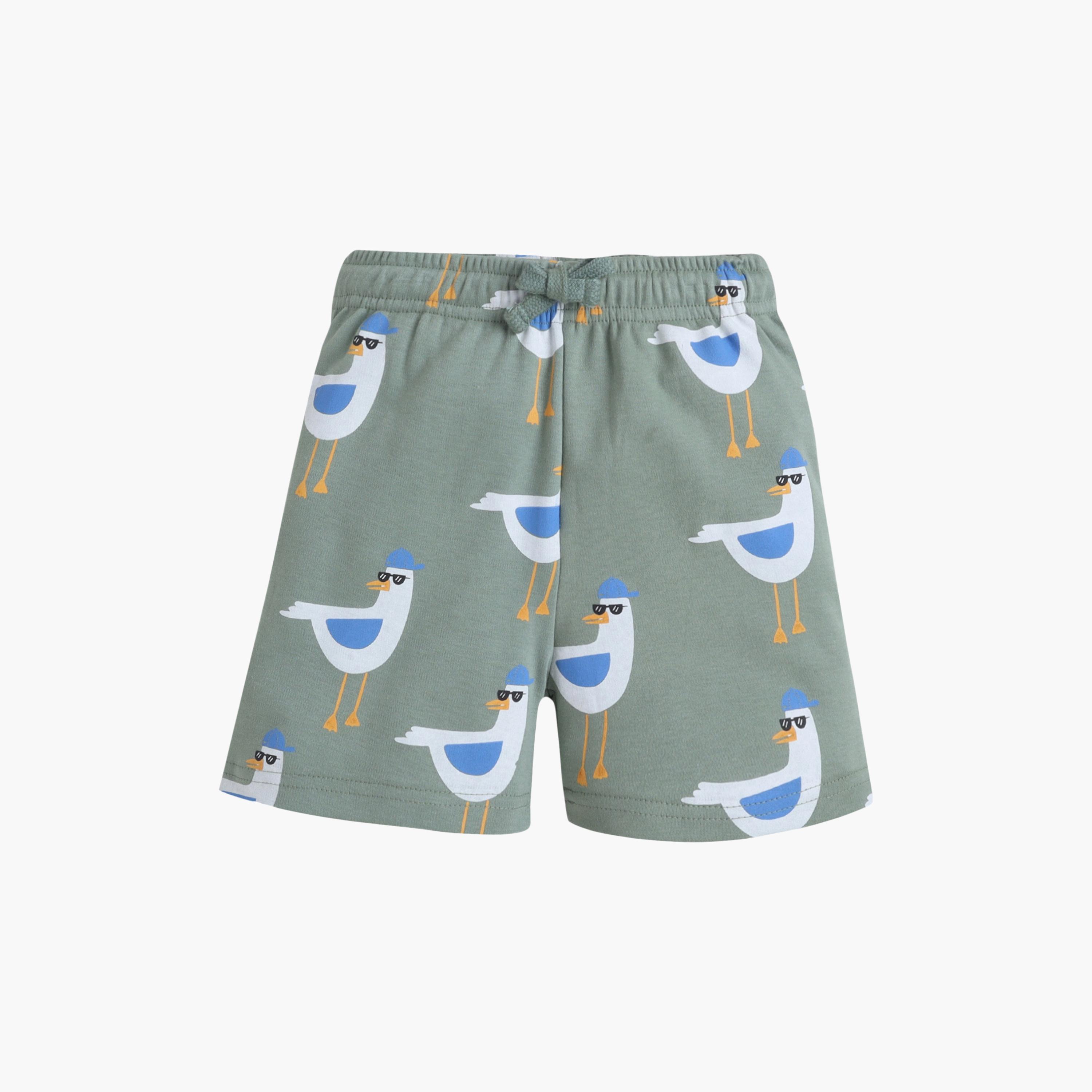 Victor and Jane Bird Printed Cotton T-Shirt & Shorts Set-boys-clothing-setsandcoords-image-4