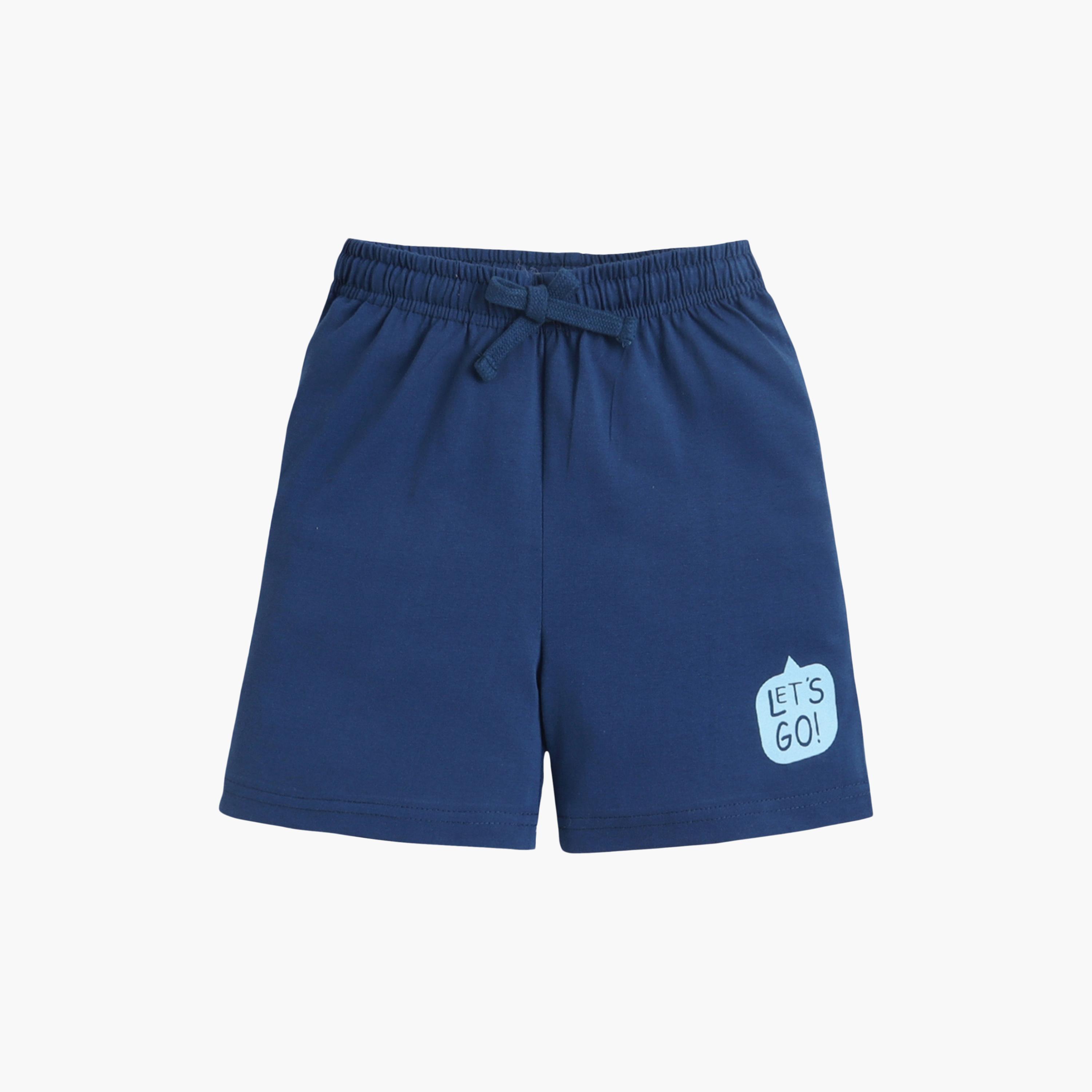 طقم تي شيرت قطني وشورت بطبعة سمكة قرش من فيكتور آند جين-boys-clothing-setsandcoords-image-4