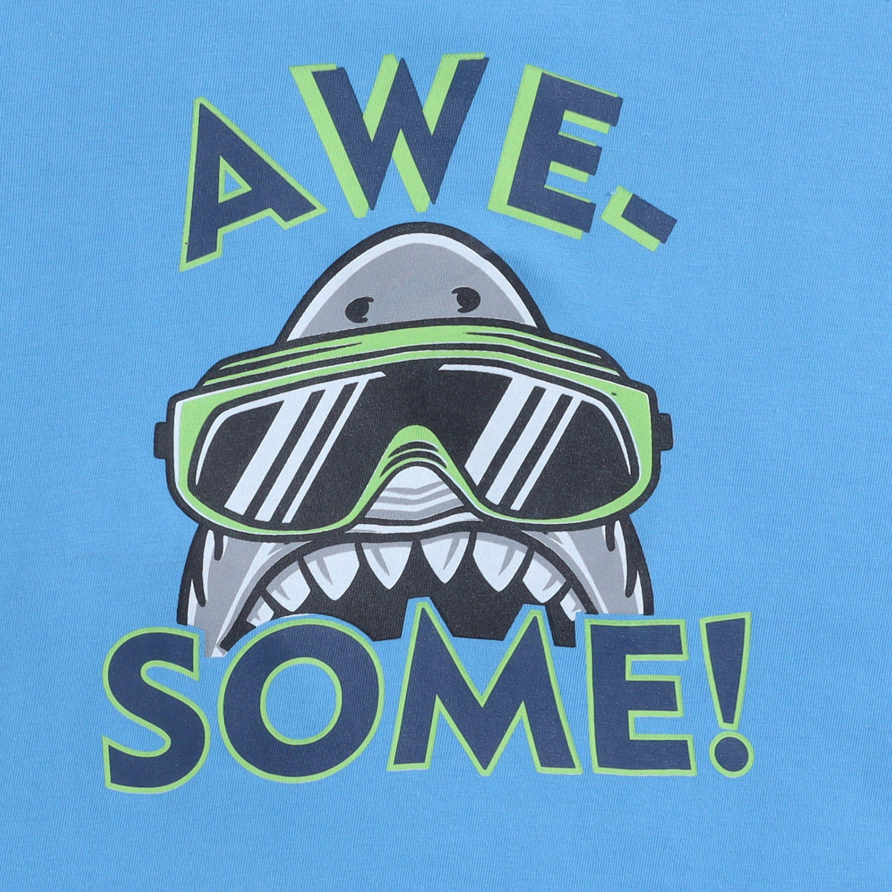 Victor and Jane Awesome Printed Cotton T-Shirt & Shorts Set-boys-clothing-setsandcoords-image-5
