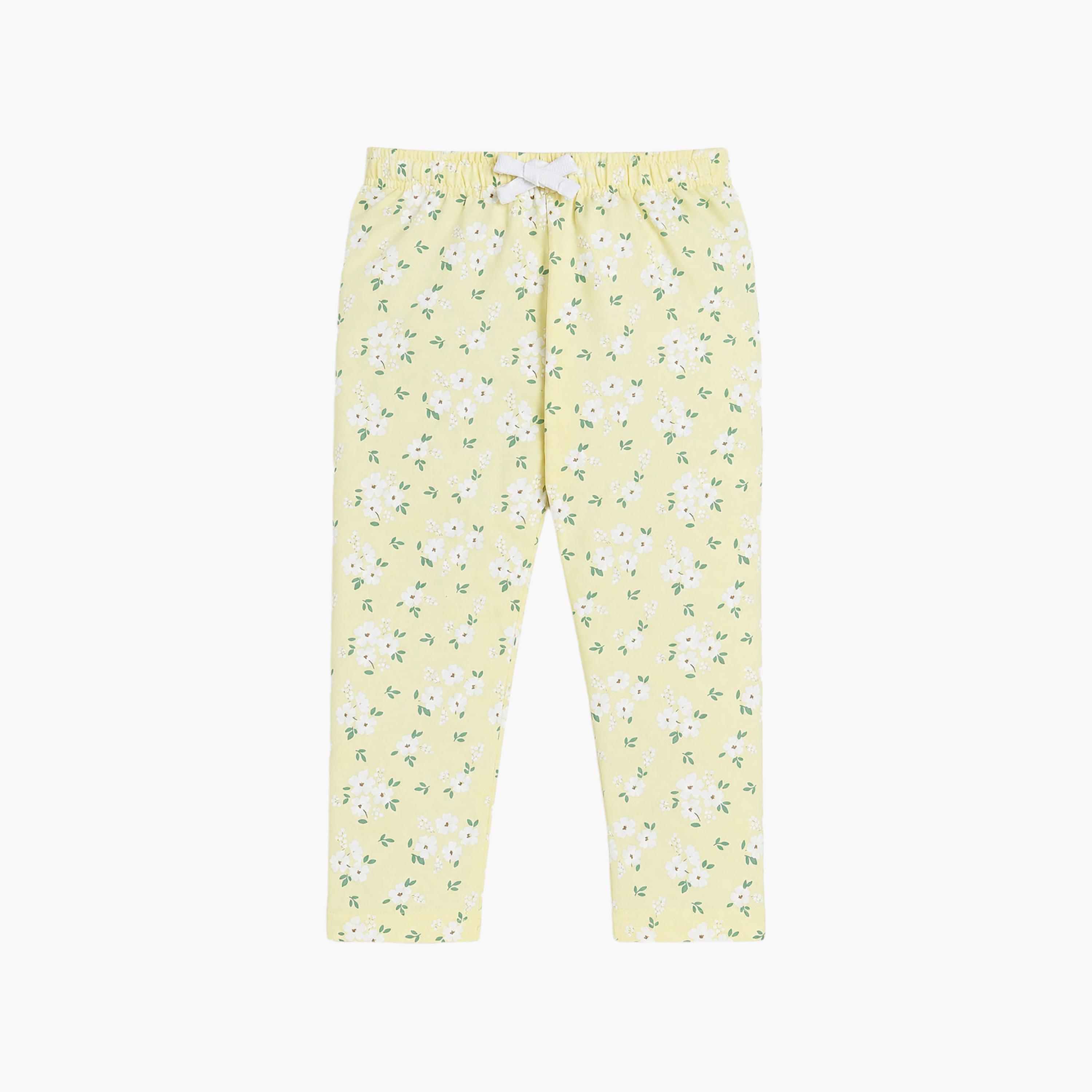 Victor and Jane Shorts Sleeves Graphic T-Shirt & Pajama Set-baby-girls-clothing-setsandcoords-image-7