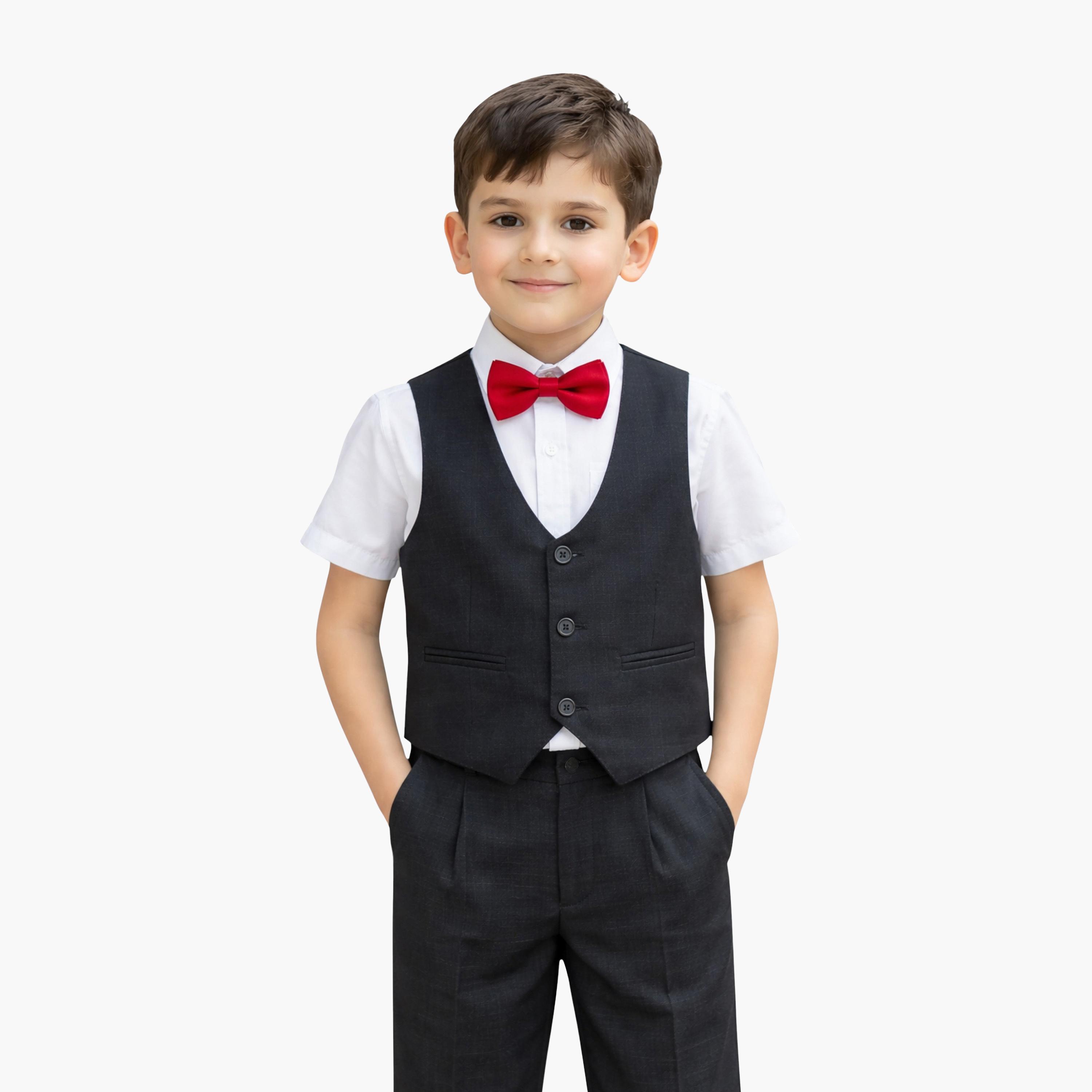 Victor and Jane Waistcoat, Shirt, Trousers & Bow Tie Set-boys-clothing-setsandcoords-image-4