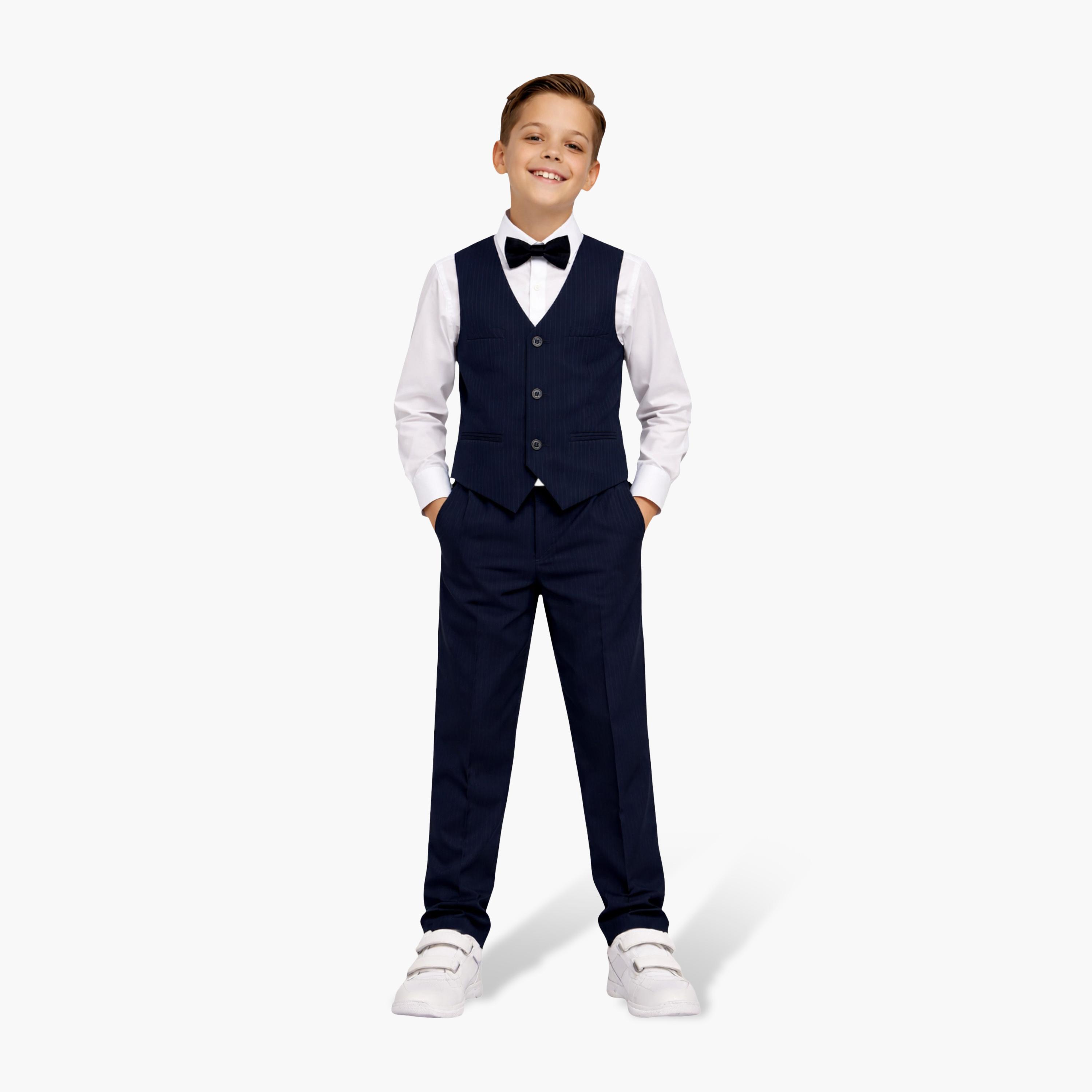 Victor and Jane Waistcoat, Shirt, Trousers & Bow Tie Set-boys-clothing-setsandcoords-image-1