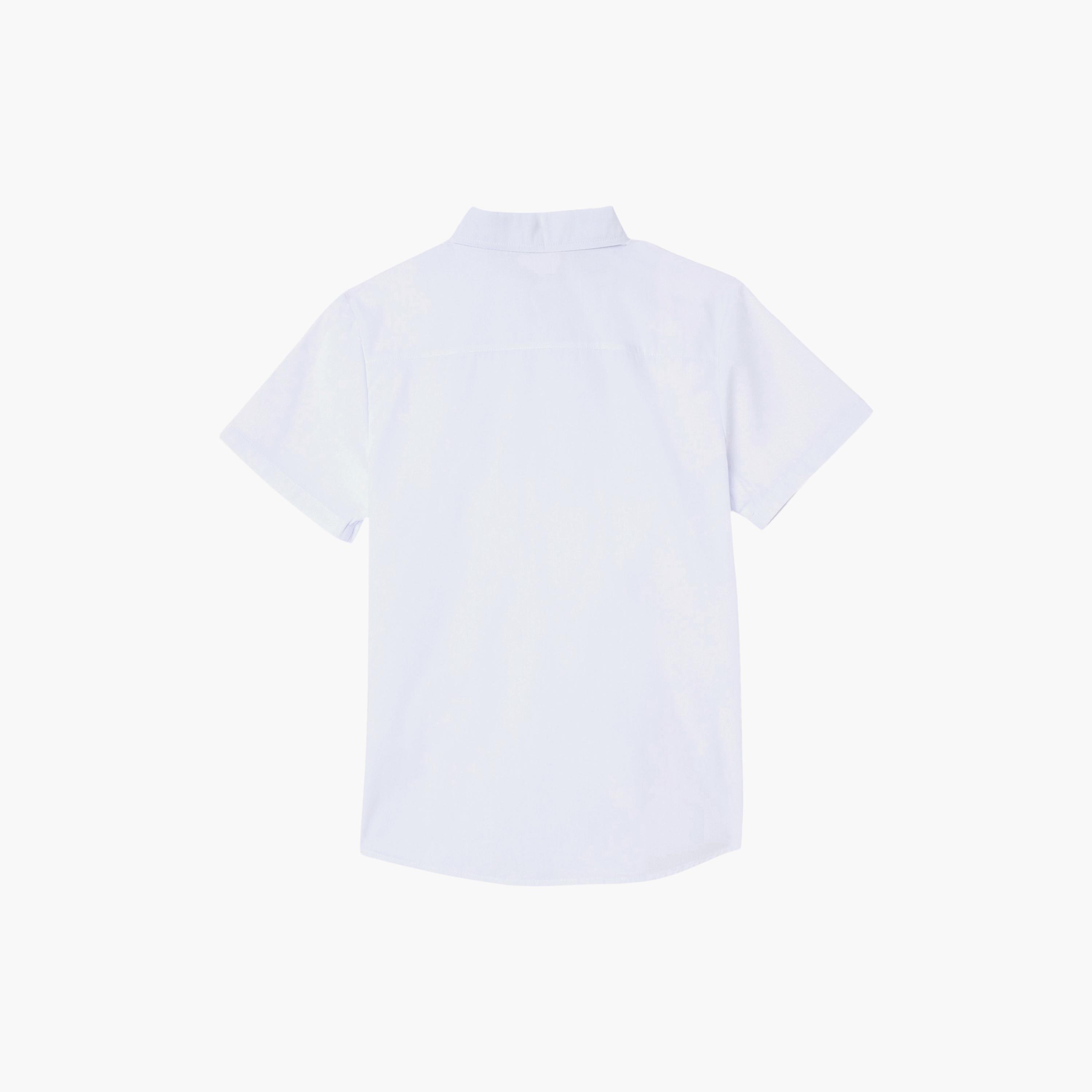Victor and Jane 4-Piece Half Sleeves Shirt with Waistcoat & Trousers Set-boys-clothing-setsandcoords-image-10