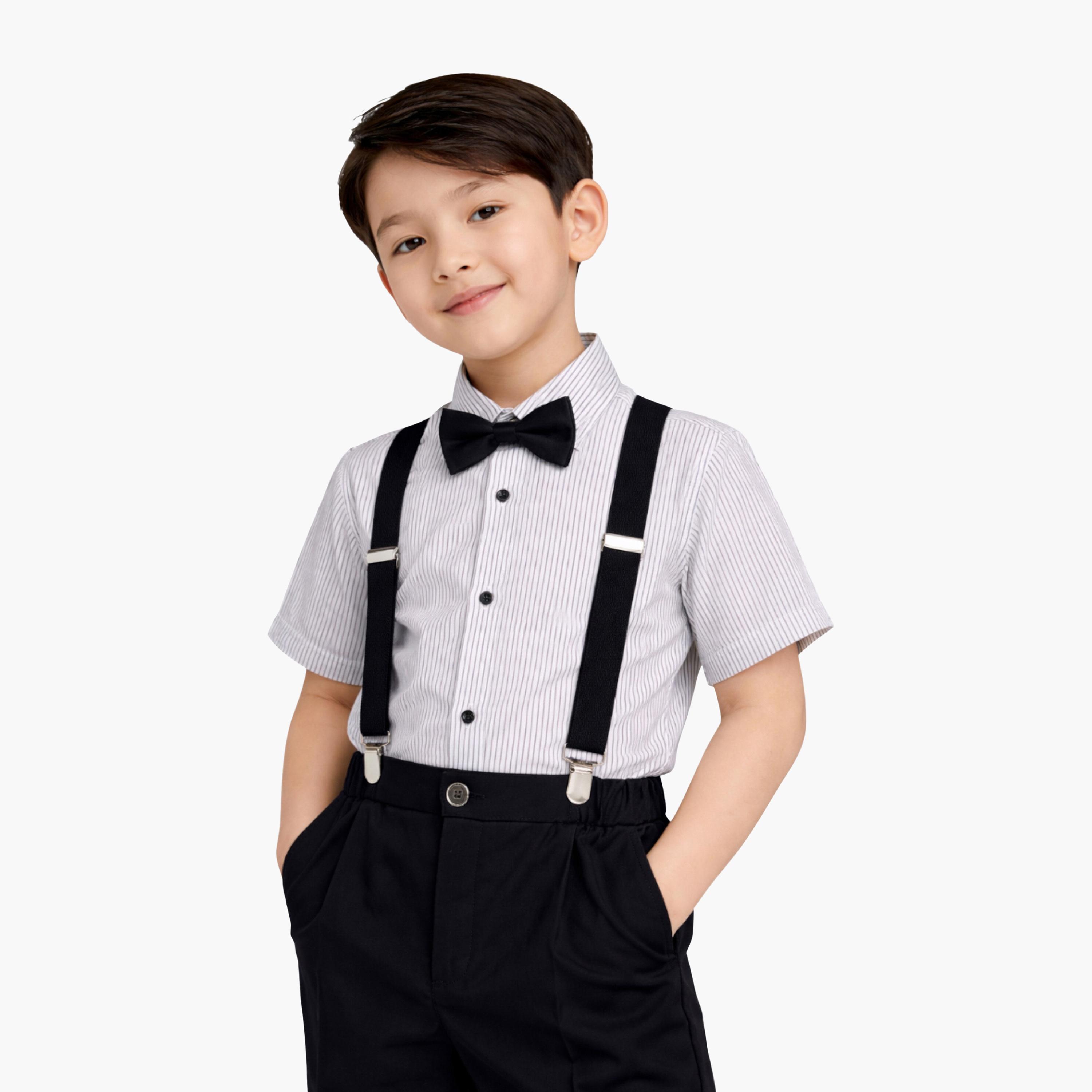 Victor and Jane Formal Shirt, Shorts, Suspenders & Bow Tie Set-boys-clothing-setsandcoords-image-3