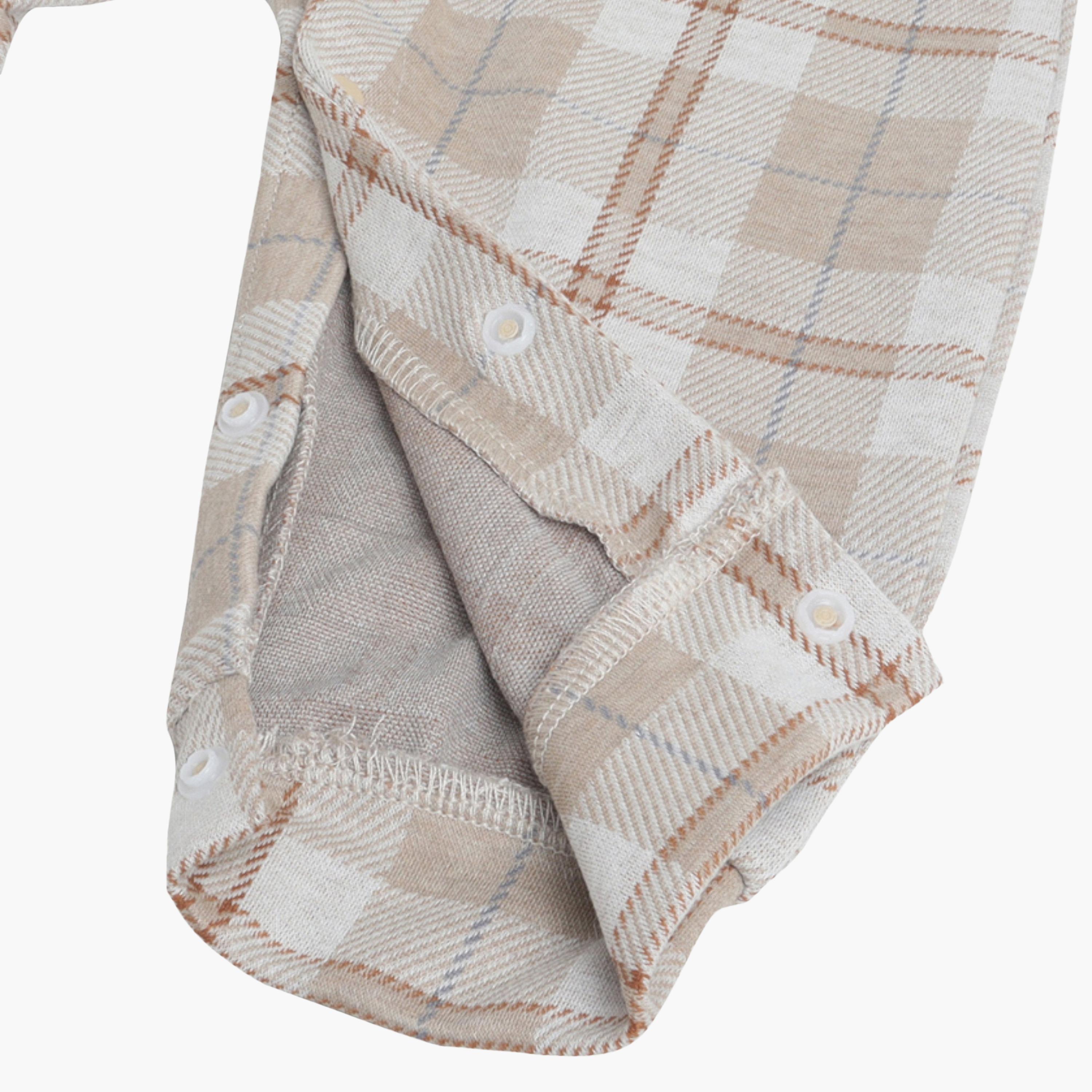 طقم رومبير بتصميم وهمي (موك) مكون من قميص، ربطة عنق وحمالات من فيكتور آند جين-baby-boys-clothing-rompers-image-1