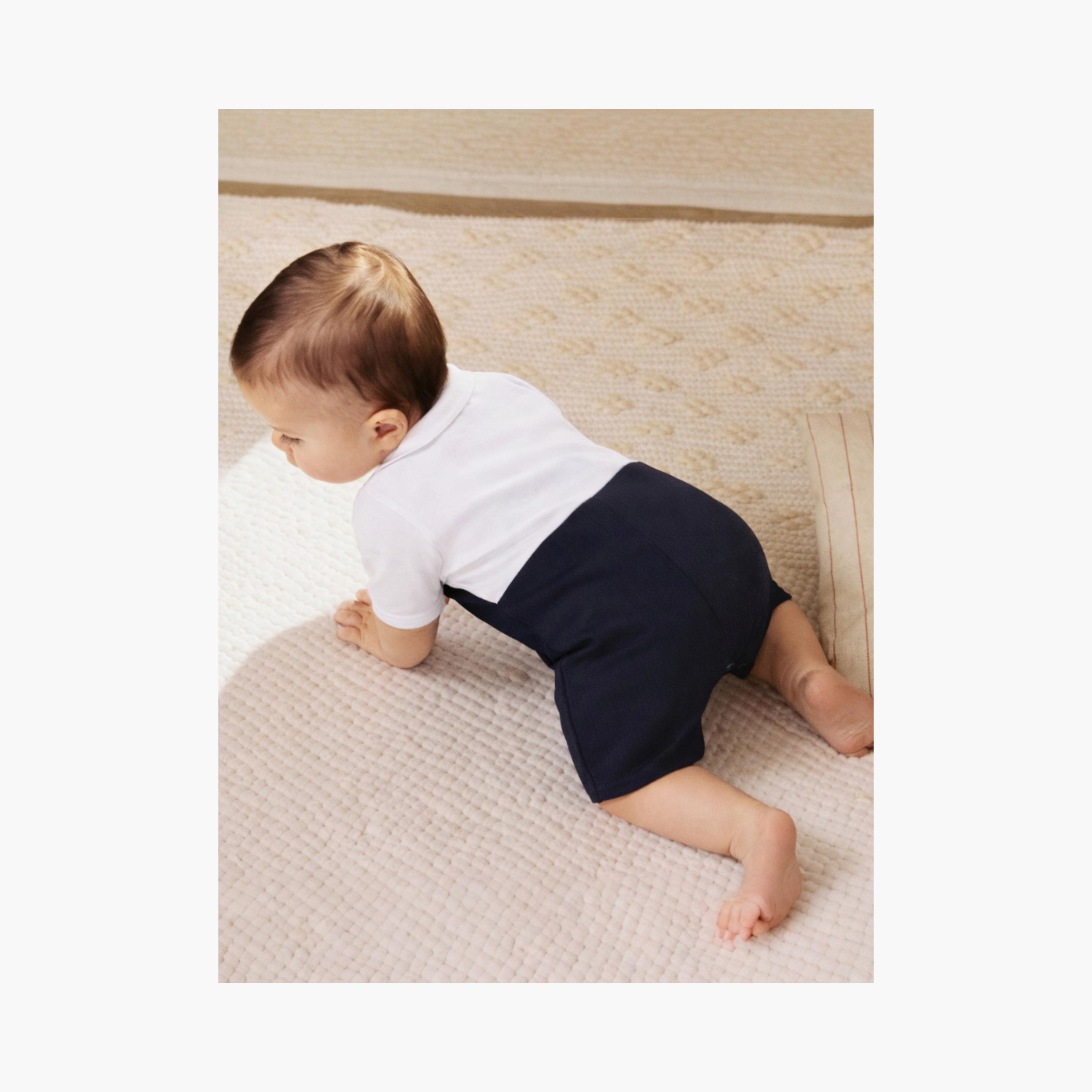 Victor and Jane Waistcoat, Shirt & Bow Tie Mock Rompers Set-boys-clothing-rompersanddungarees-image-4