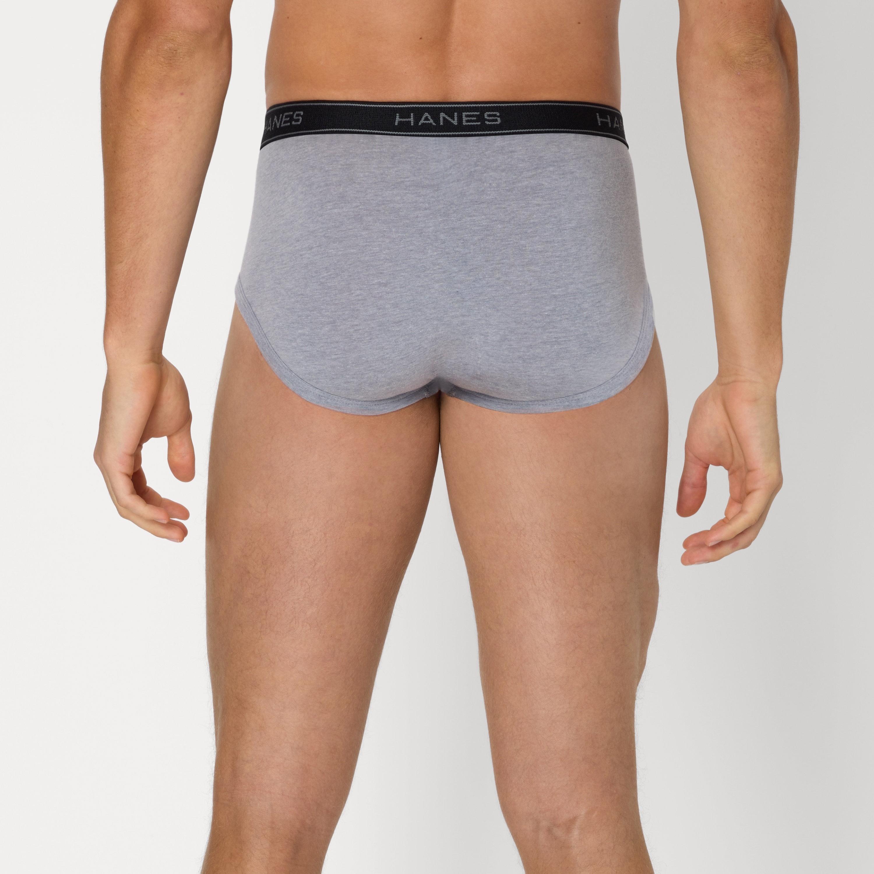 Hanes Assorted Pack of 6 Brand Logo Waist Band Men's Boxer Briefs-men-clothing-innerwear-underwear-image-5