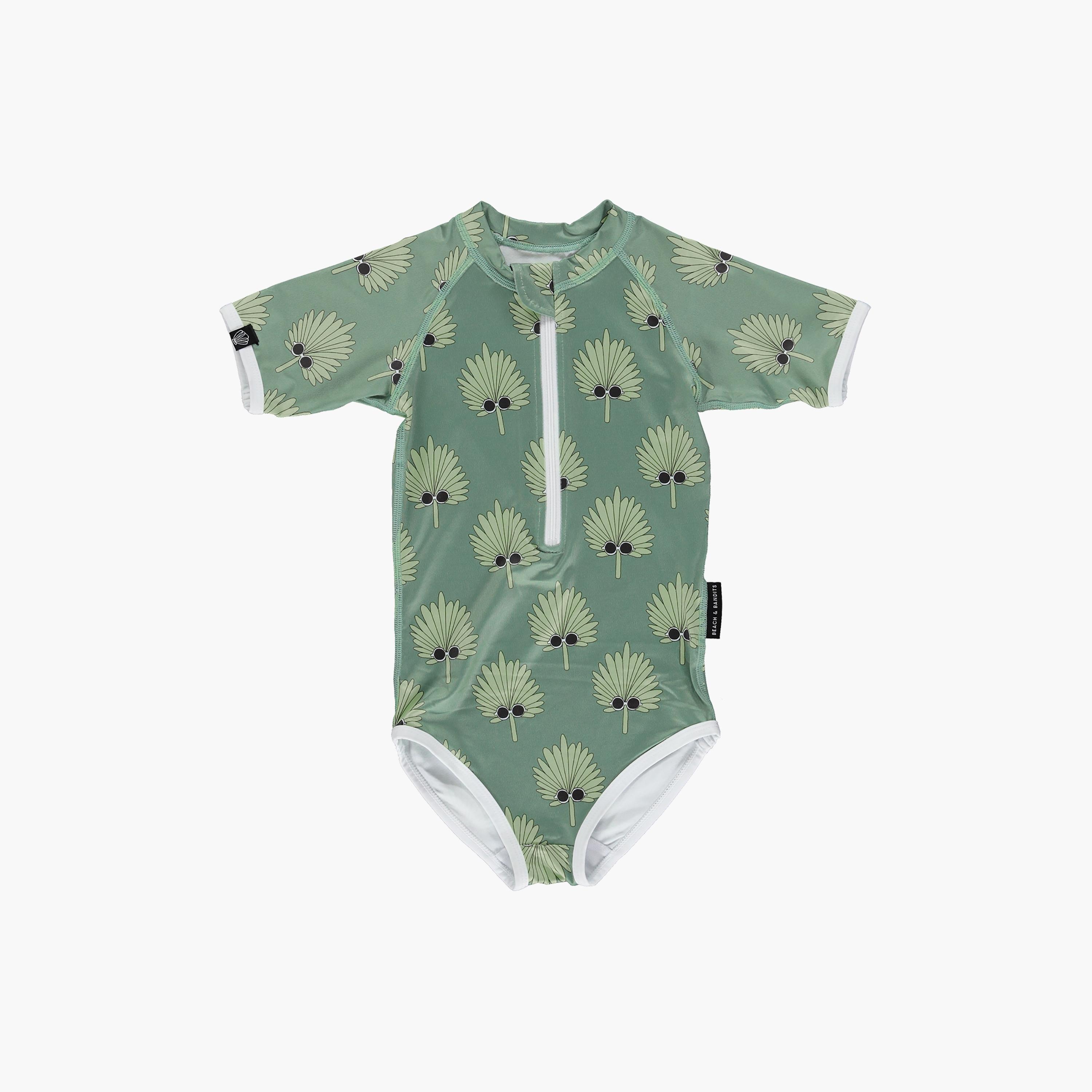 Beach & Bandits Let It Leaf Printed Swimsuit-sports-girls-clothing-swimwear-image-2