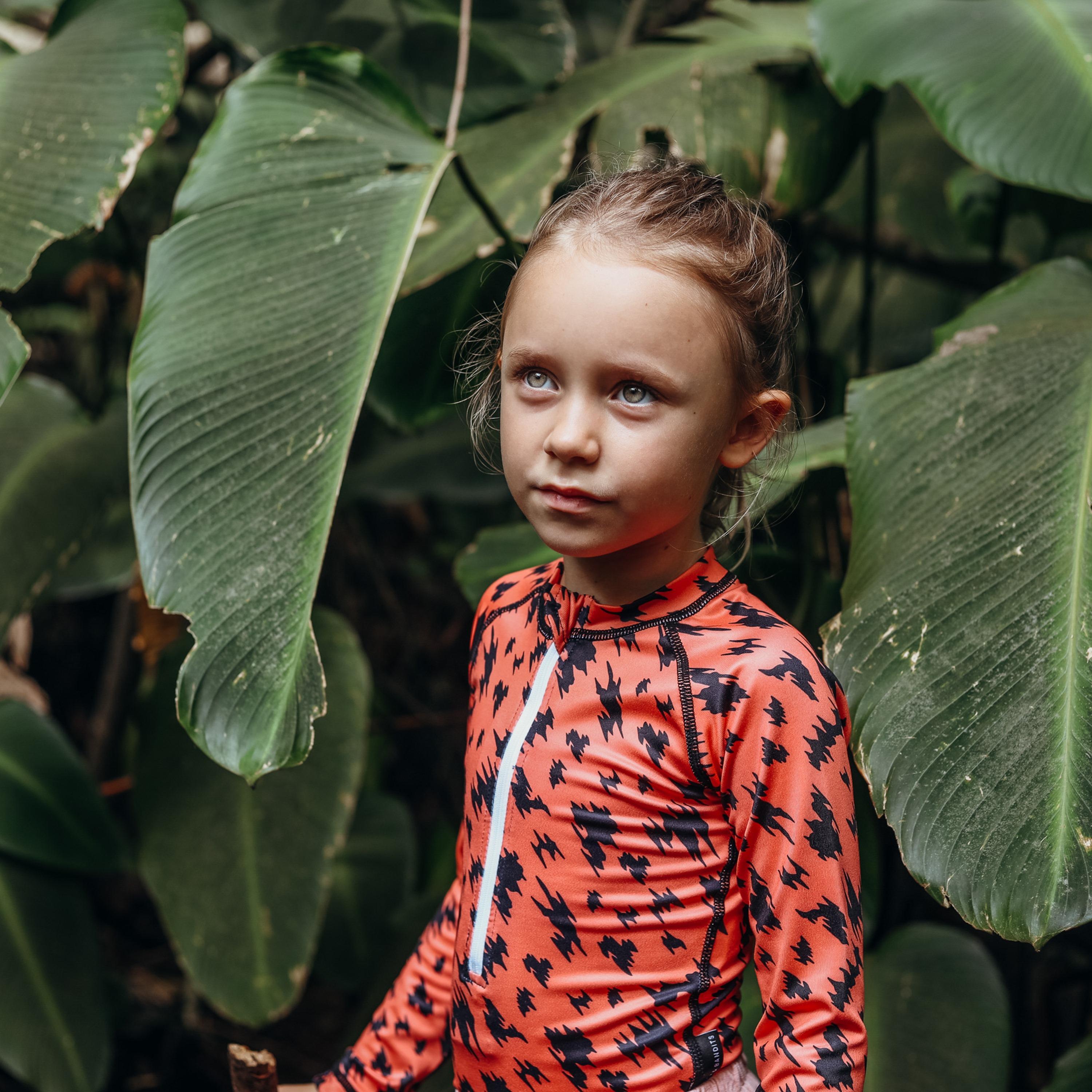 بدلة السباحة بطبعة إليكتريك من بيتش آند بانديتس-girls-clothing-sportswear-swimwear-image-2