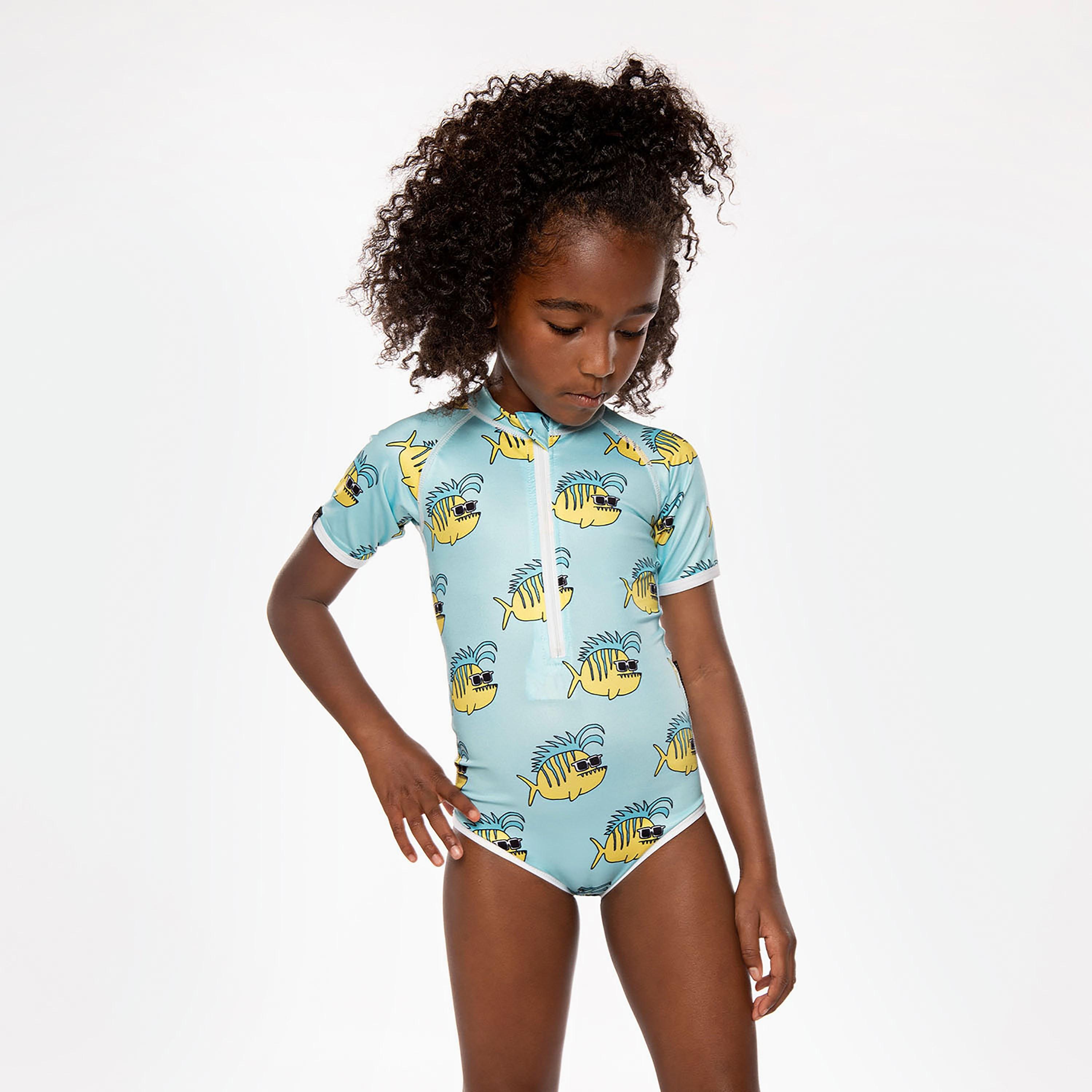 Buy Beach Bandits Funky Fish Printed Swimsuit Online Babyshop UAE