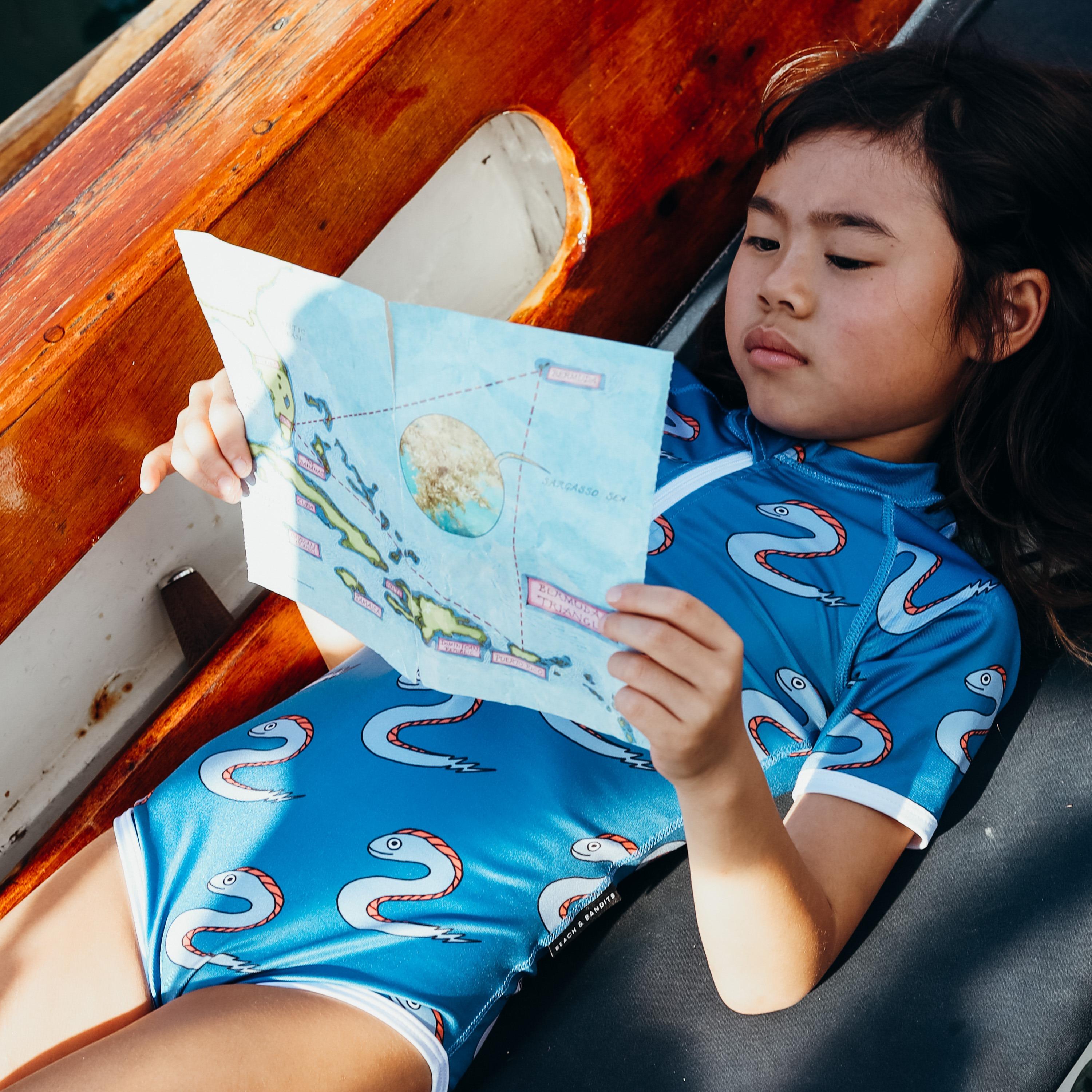 Beach & Bandits Electric Eel Printed Swimsuit-girls-clothing-sportswear-swimwear-image-3
