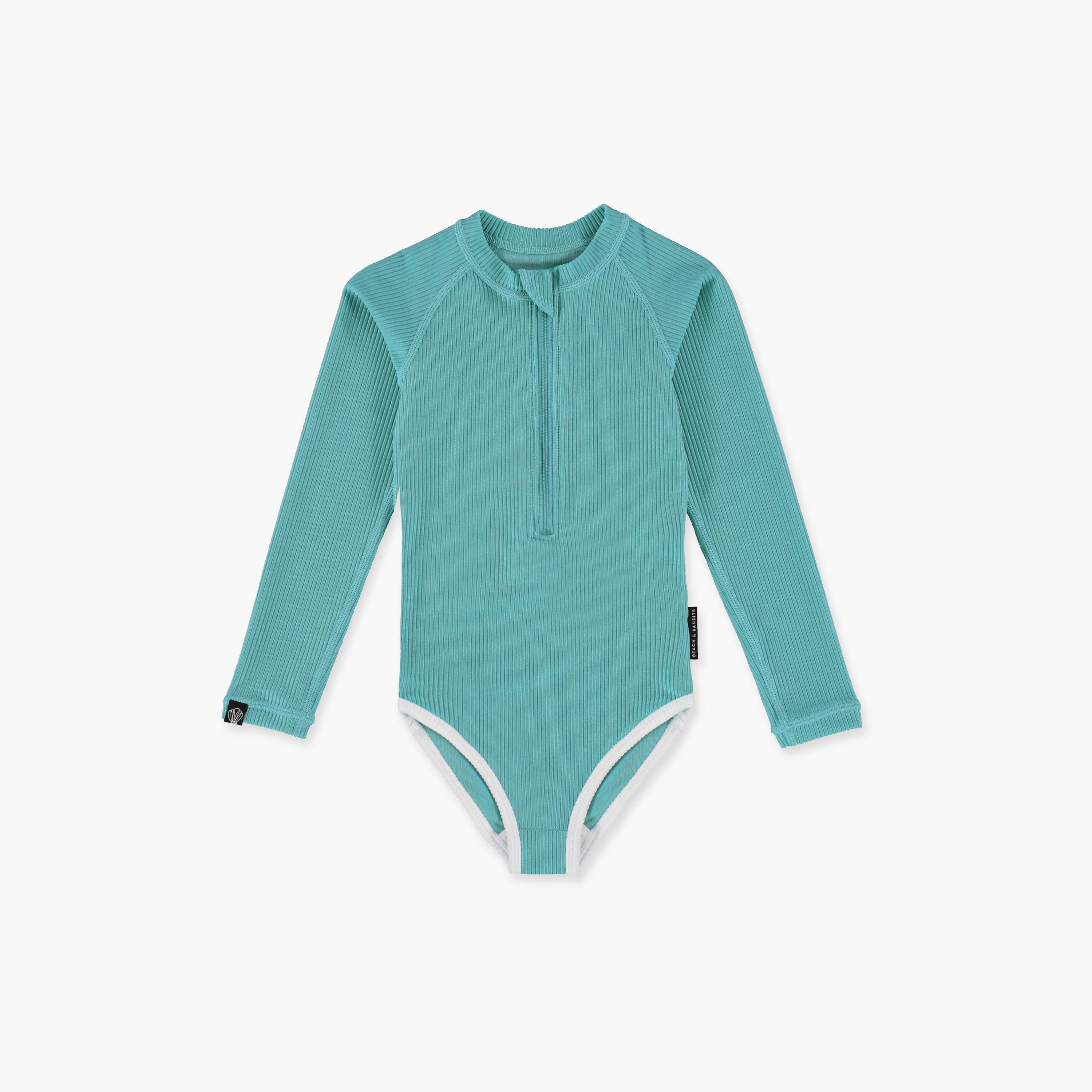 Beach & Bandits Coastal Ribbed Swimsuit-girls-clothing-sportswear-swimwear-image-1