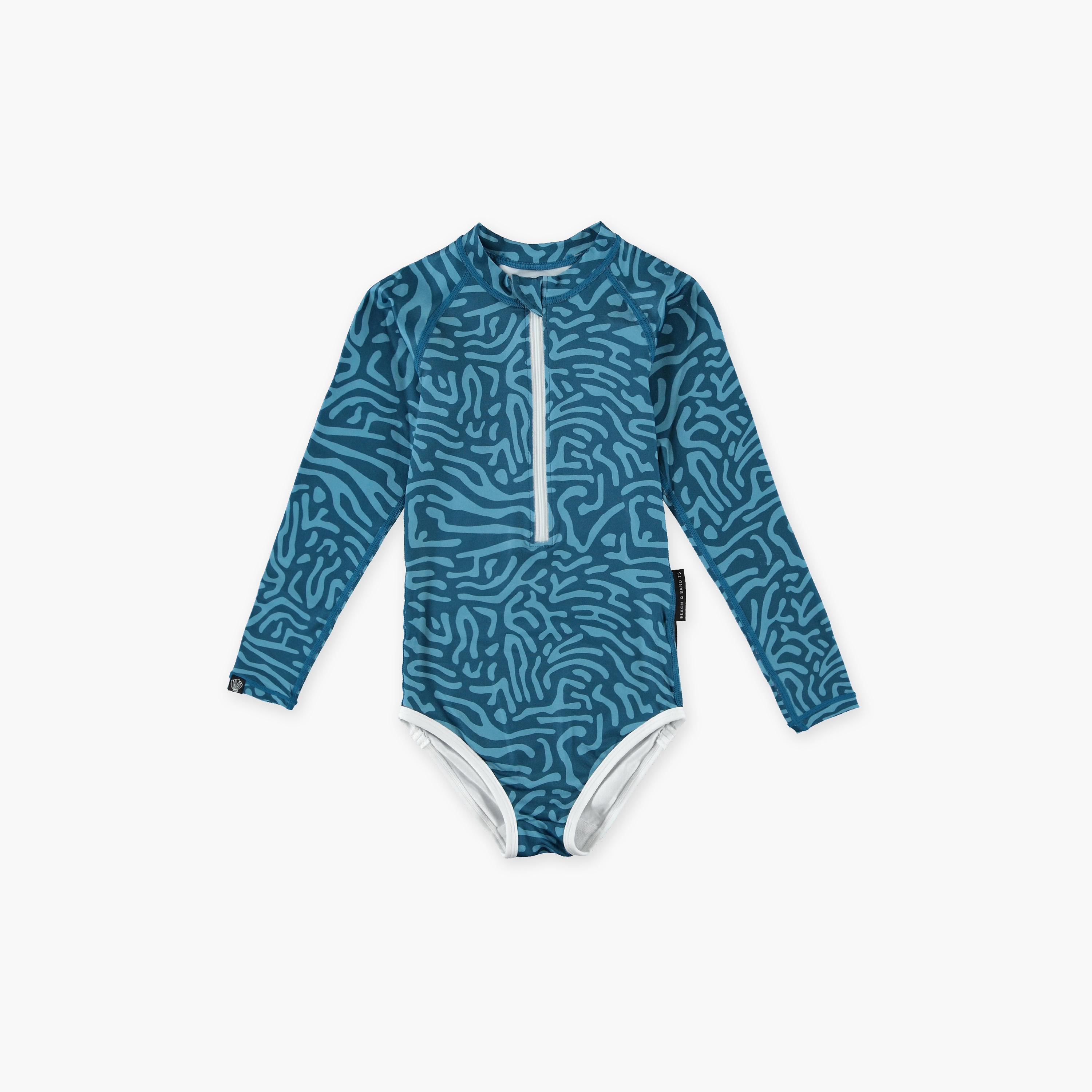 Beach & Bandits Deep Ocean Printed Swimsuit-sports-girls-clothing-swimwear-image-2