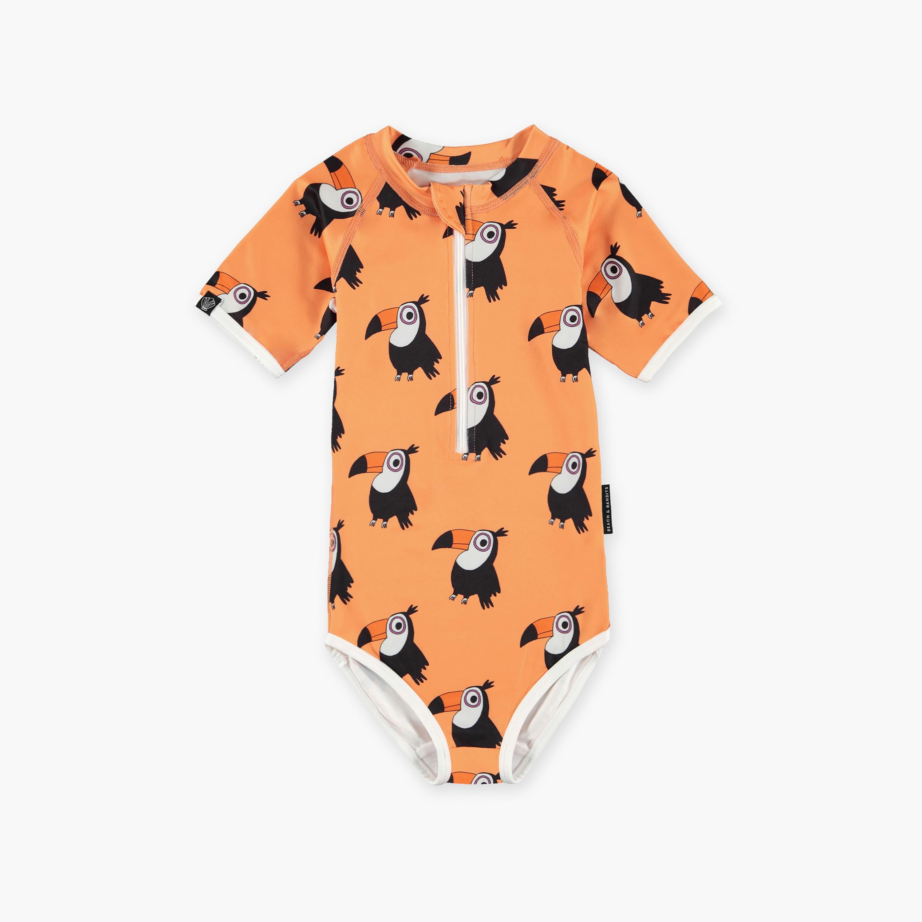 Beach & Bandits Toucan Do It! Printed Swimsuit-baby-girls-clothing-swimwear-image-2