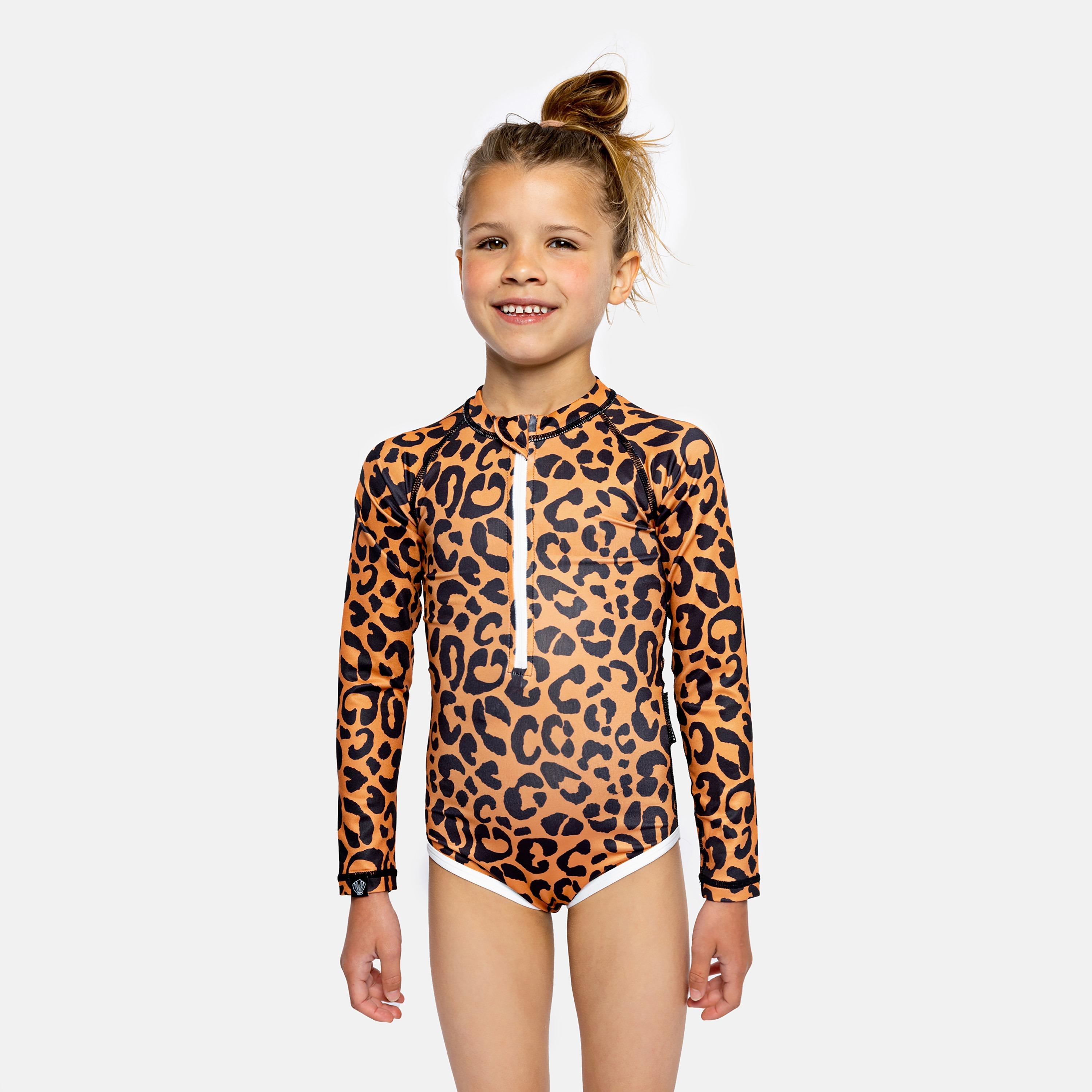 Buy Beach Bandits Coco Leopard Printed Swimsuit Online Babyshop UAE